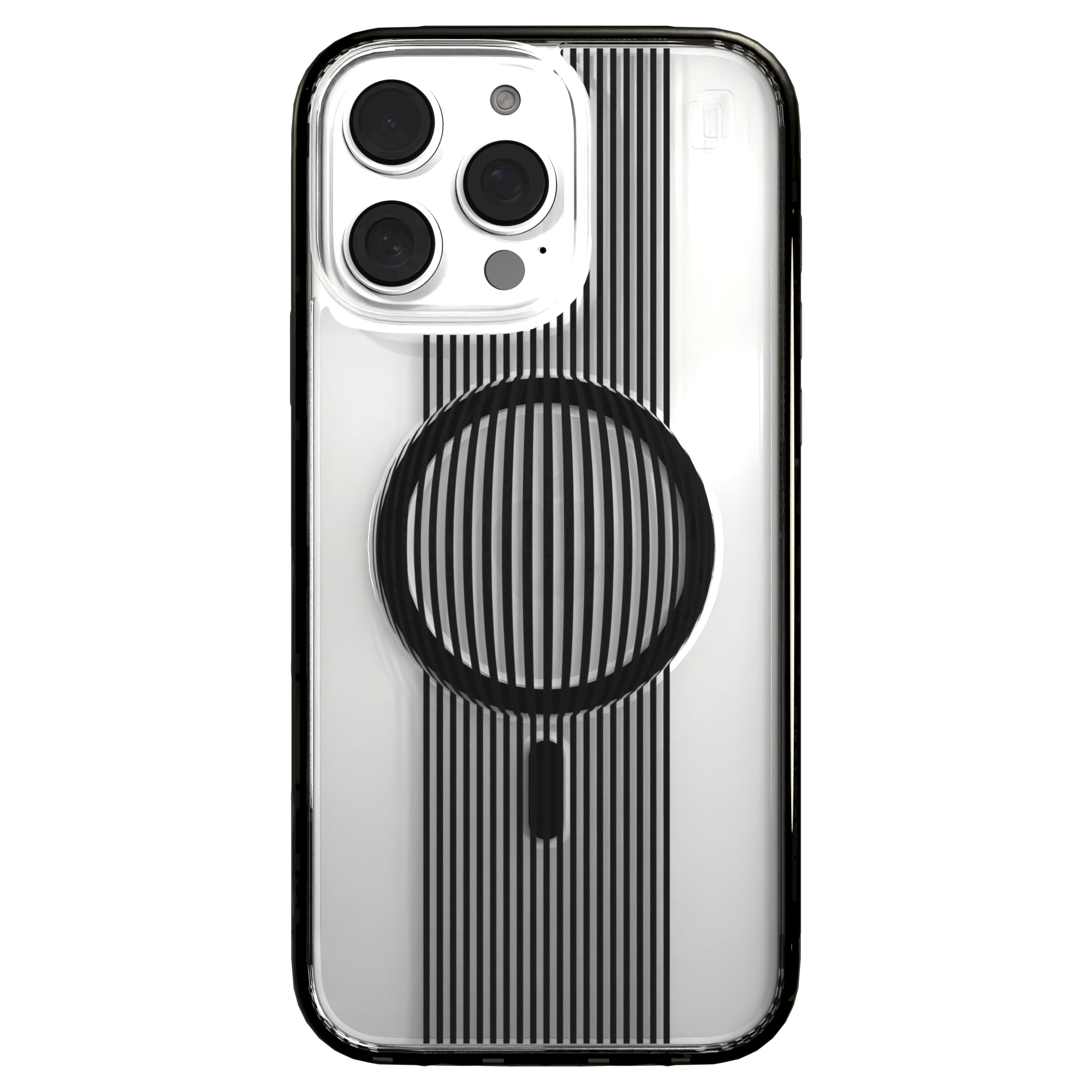 iPhone 16 Series | MagSafe | Monochromatic Case Designs | Gravity Sphere Gravity / iPhone 16 Pro Max / Black