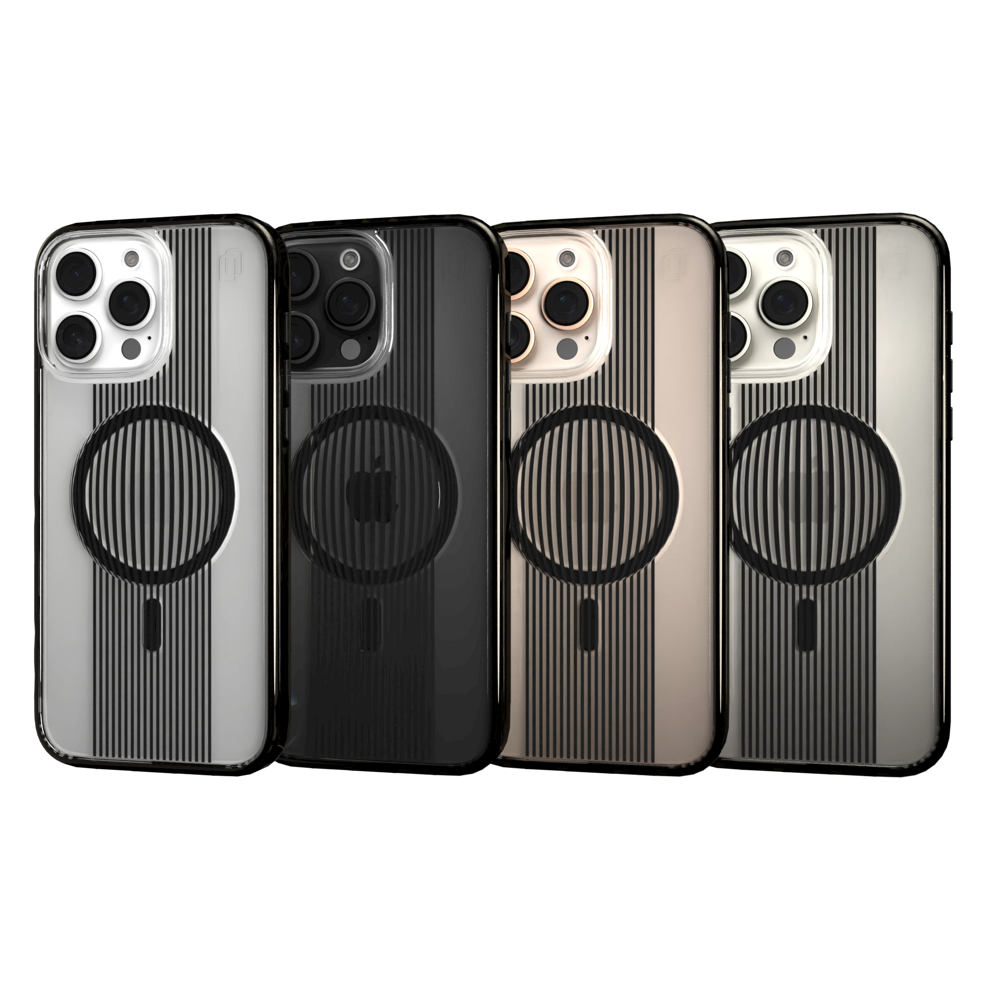 iPhone 16 Series | MagSafe | Monochromatic Case Designs | Gravity Sphere Gravity / iPhone 16 Pro Max / Black