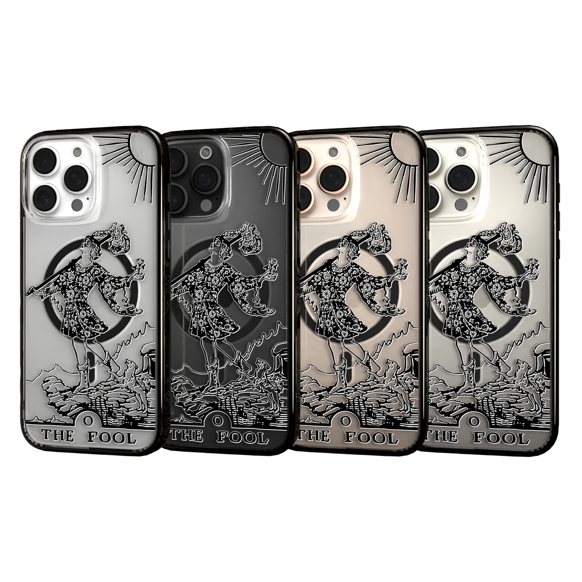 iPhone 16 Series | MagSafe | Tarot Collection | The Fool The Fool - Line / iPhone 16 Pro Max / Black