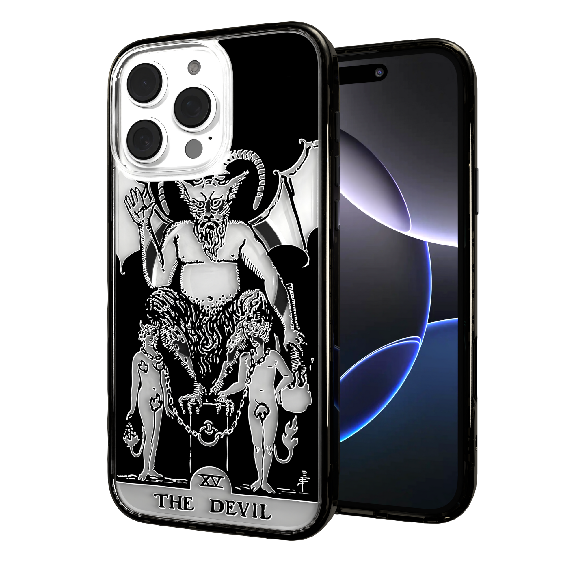 iPhone 16 Series | MagSafe | Tarot Collection | The Devil The Devil - Line / iPhone 16 Pro Max / Black