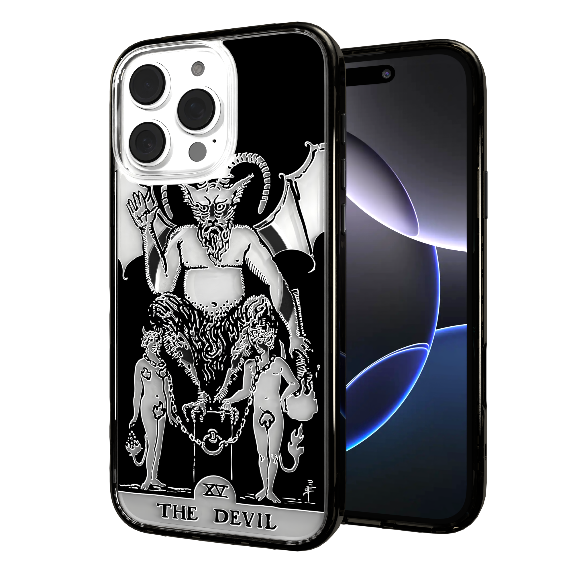 iPhone 16 Series | MagSafe | Tarot Collection | The Devil The Devil - Line / iPhone 16 Pro Max / Black