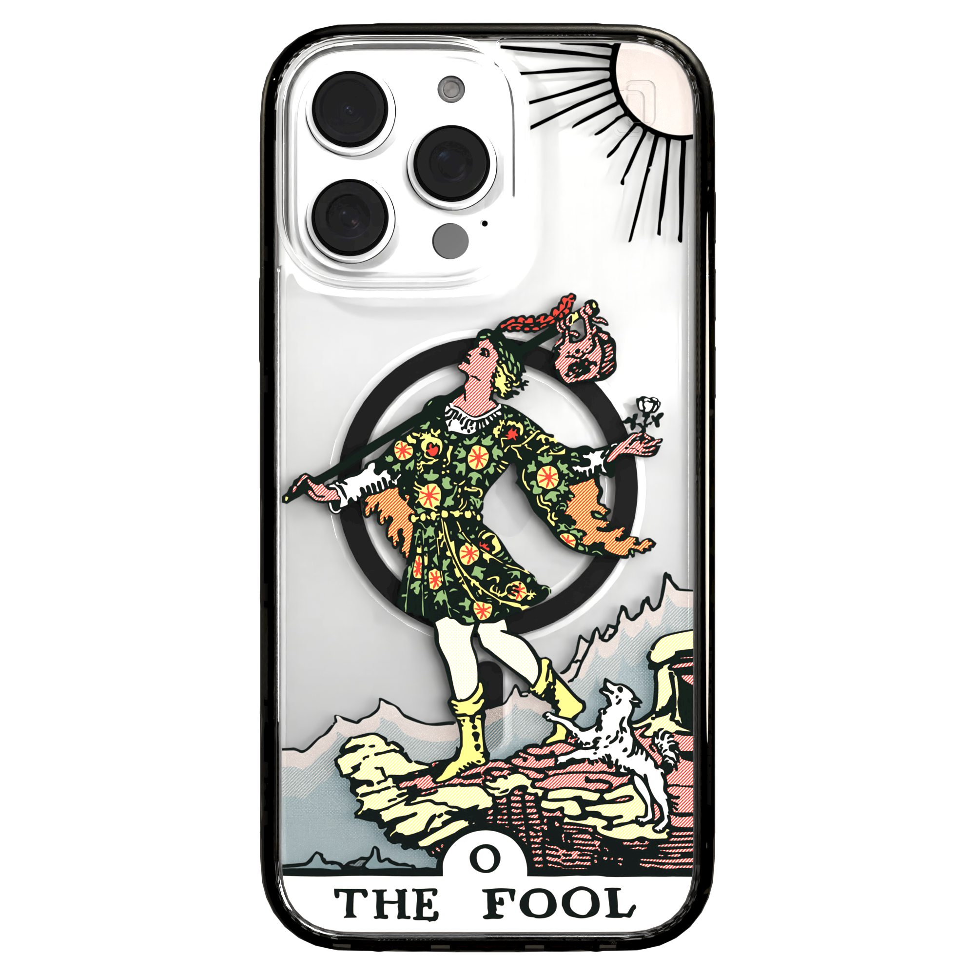 iPhone 16 Series | MagSafe | Tarot Collection | The Fool The Fool - Color / iPhone 16 Pro Max / Black