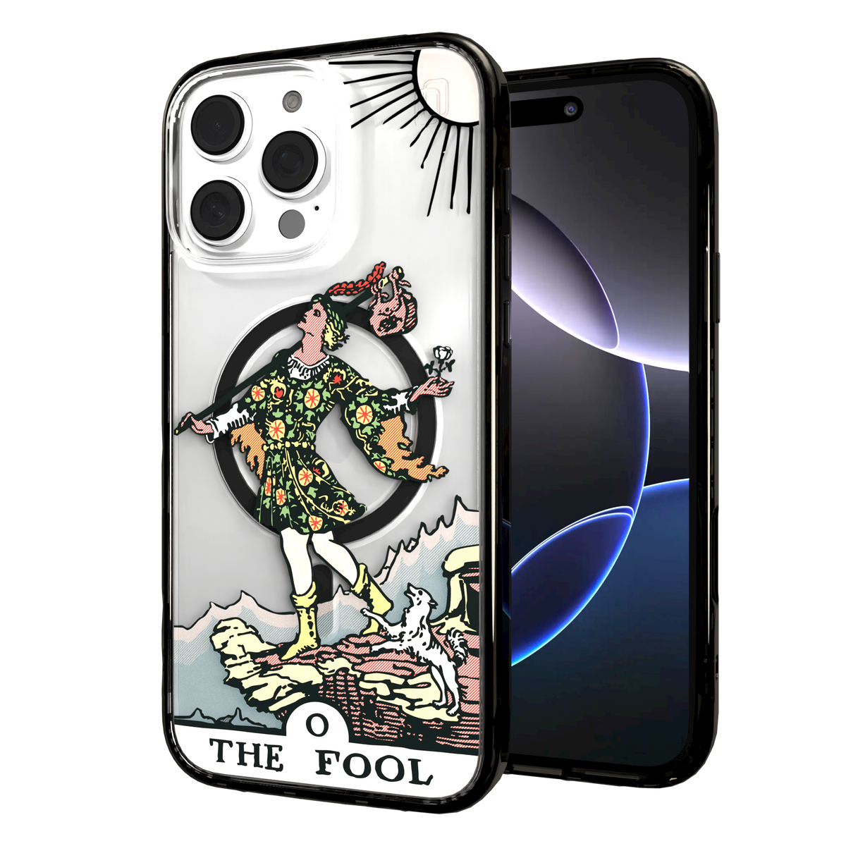 iPhone 16 Series | MagSafe | Tarot Collection | The Fool The Fool - Color / iPhone 16 Pro Max / Black