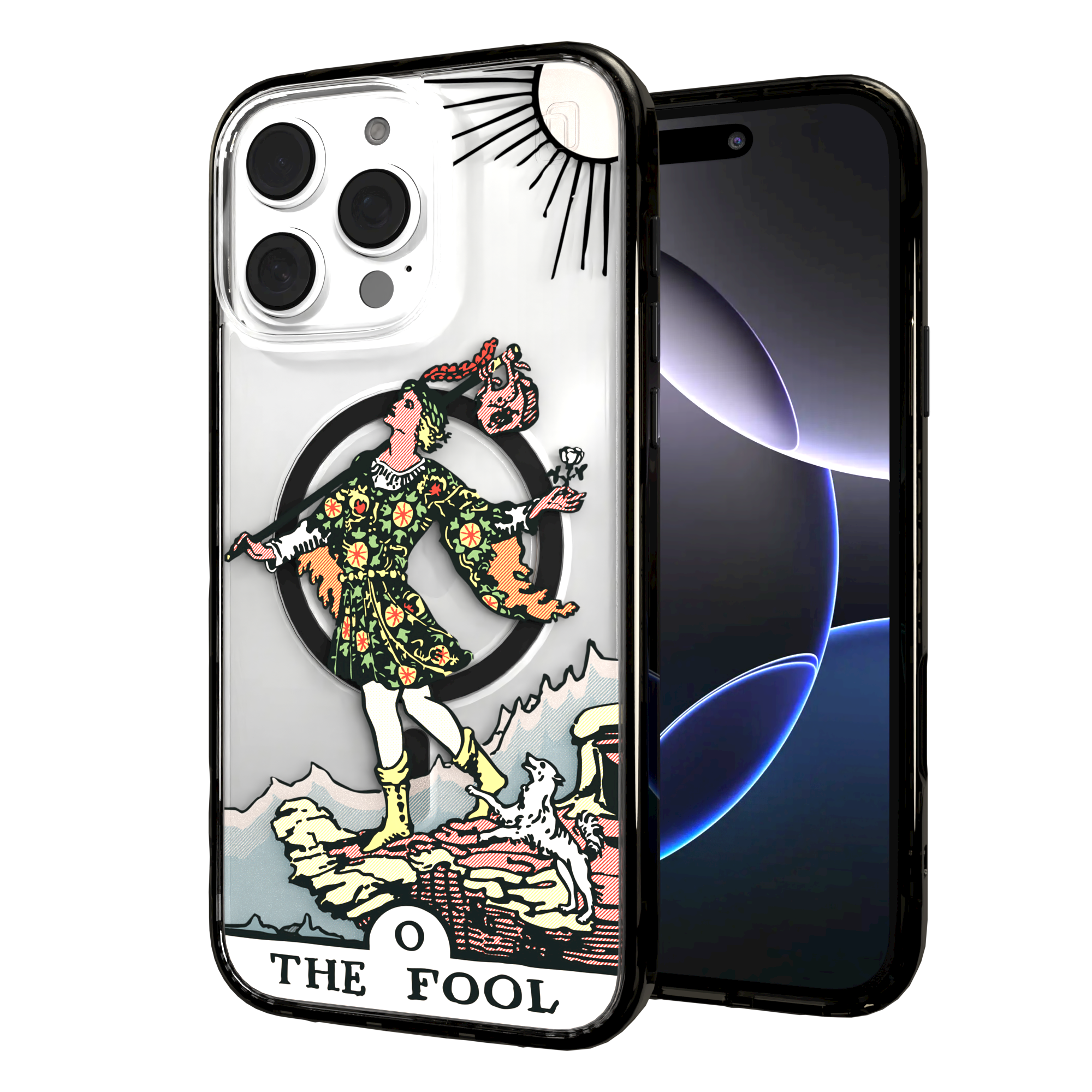 iPhone 16 Series | MagSafe | Tarot Collection | The Fool The Fool - Color / iPhone 16 Pro Max / Black