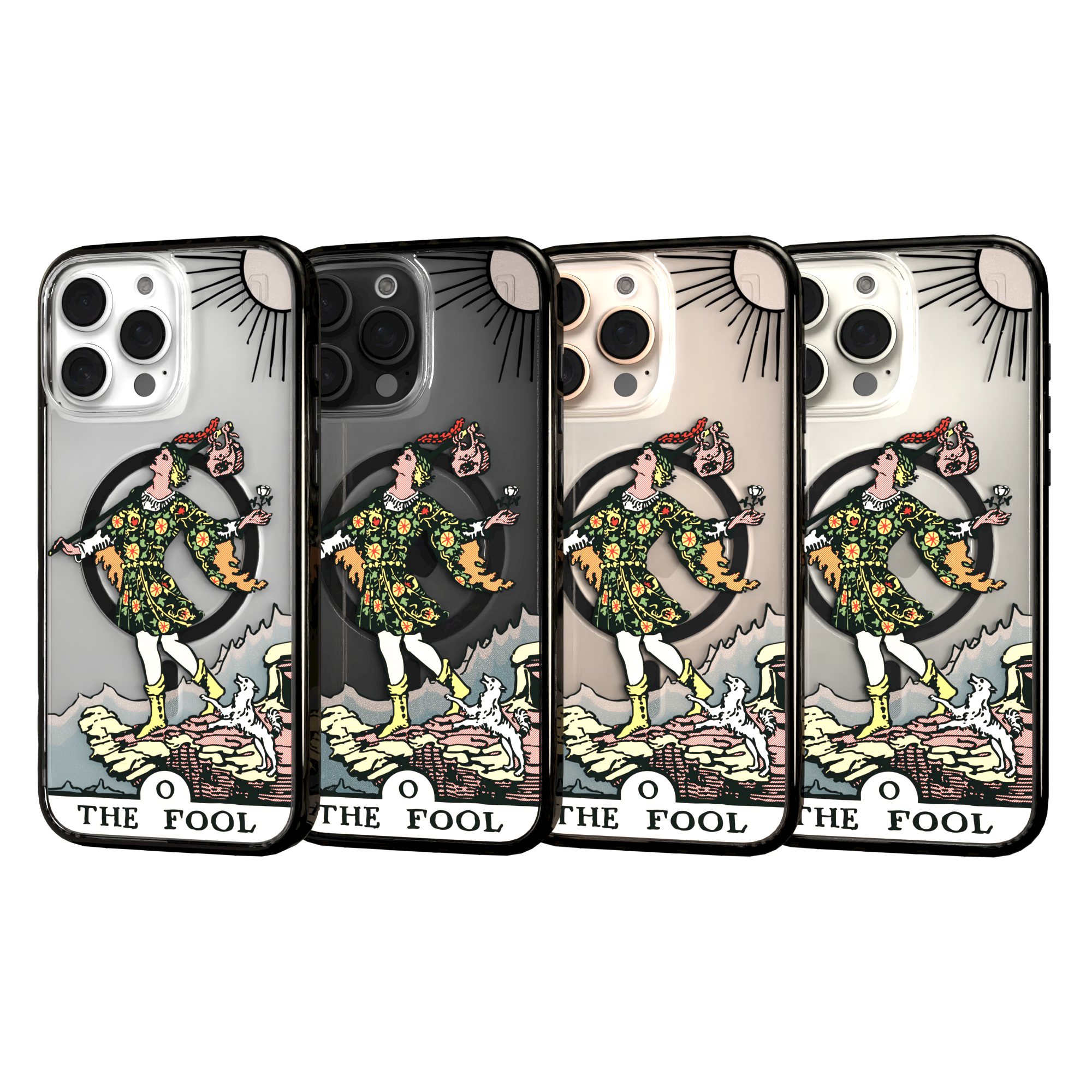 iPhone 16 Series | MagSafe | Tarot Collection | The Fool The Fool - Color / iPhone 16 Pro Max / Black