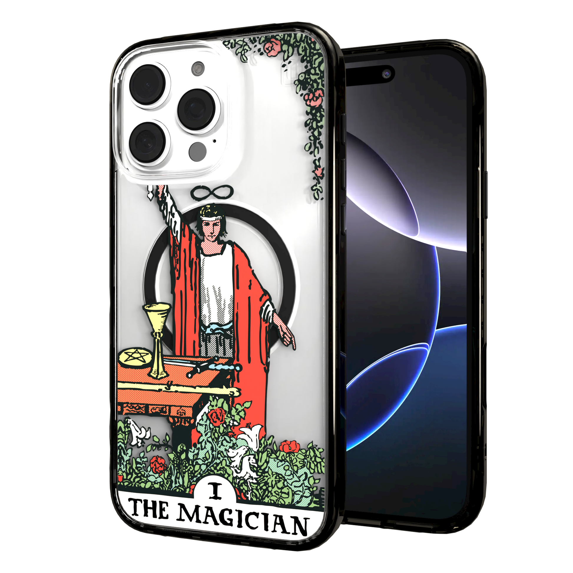 iPhone 16 Series | MagSafe | Tarot Collection | The Magician The Magician - Color / iPhone 16 Pro Max / Black