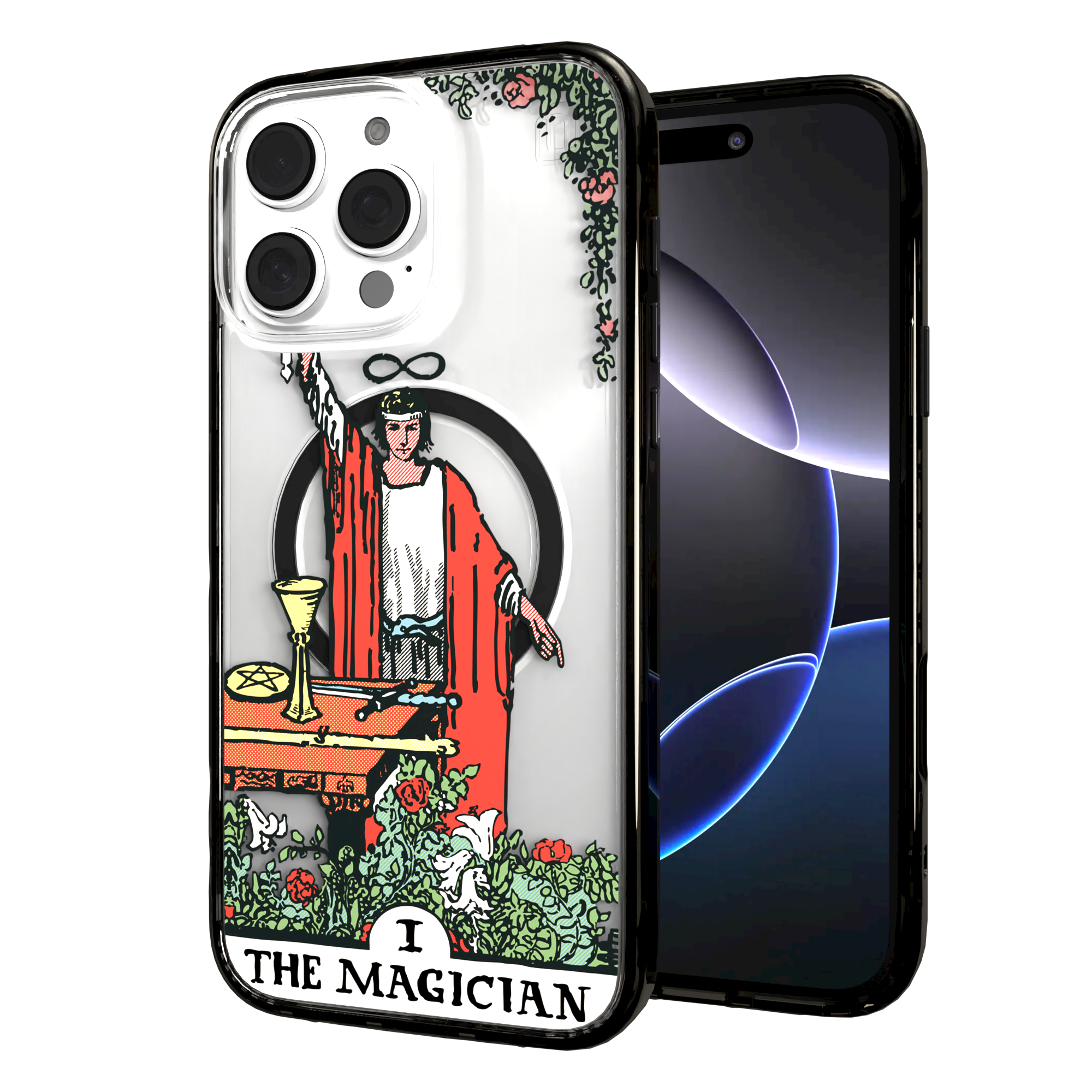 iPhone 16 Series | MagSafe | Tarot Collection | The Magician The Magician - Color / iPhone 16 Pro Max / Black