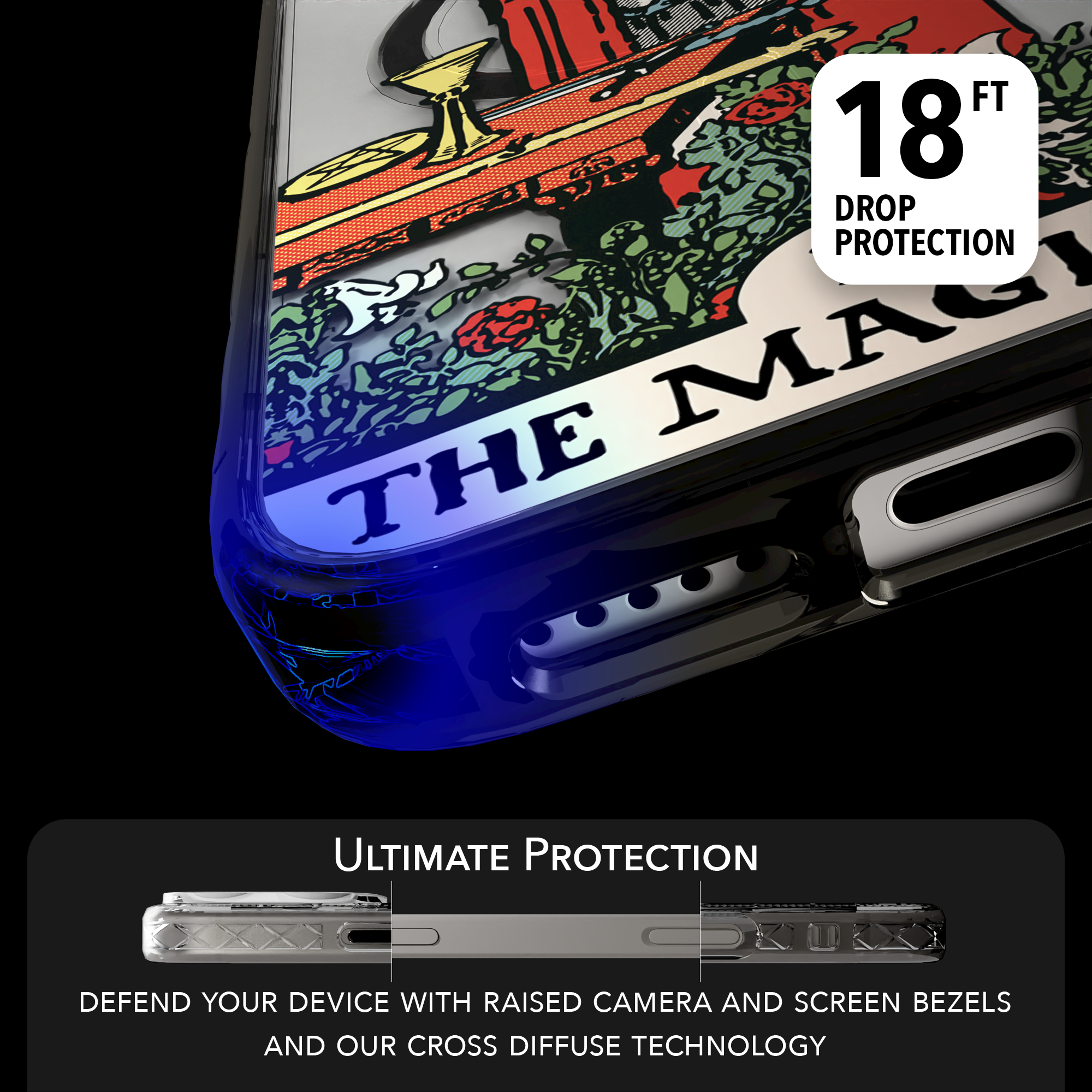iPhone 16 Series | MagSafe | Tarot Collection | The Magician The Magician - Color / iPhone 16 Pro Max / Black