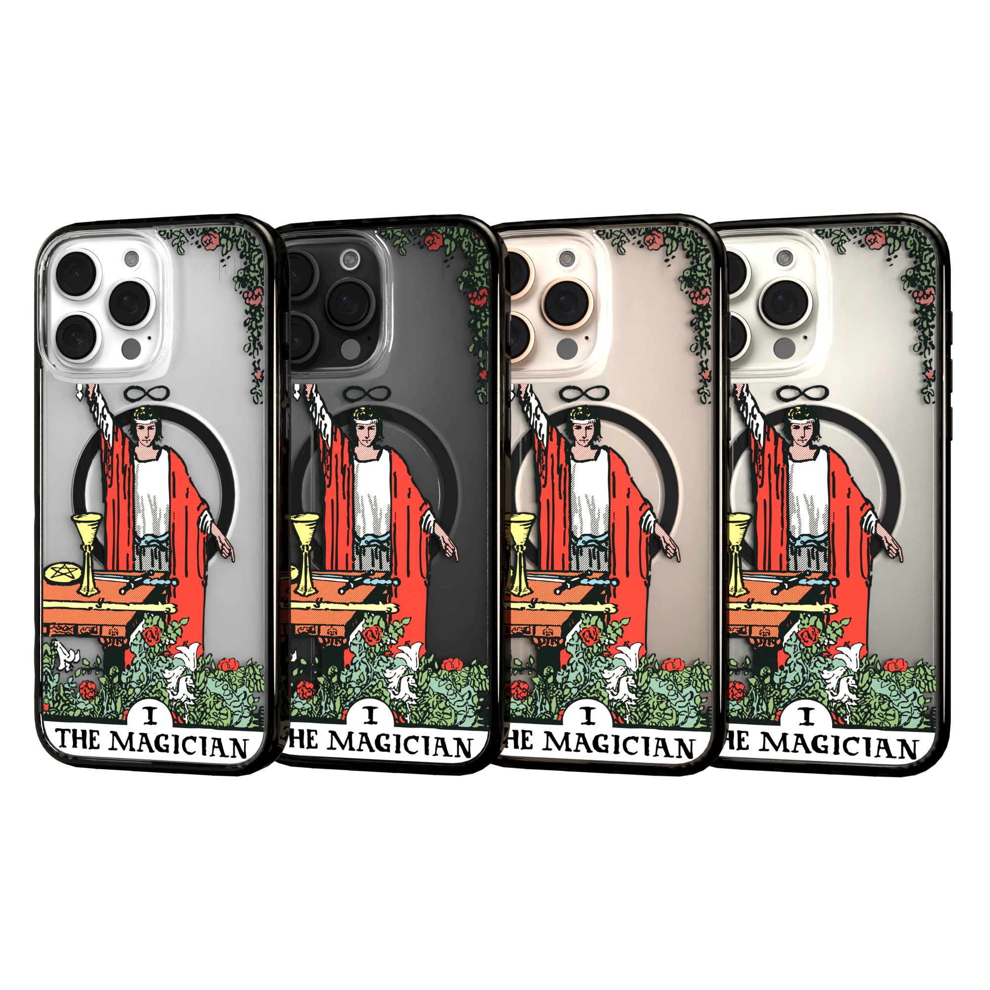iPhone 16 Series | MagSafe | Tarot Collection | The Magician The Magician - Color / iPhone 16 Pro Max / Black