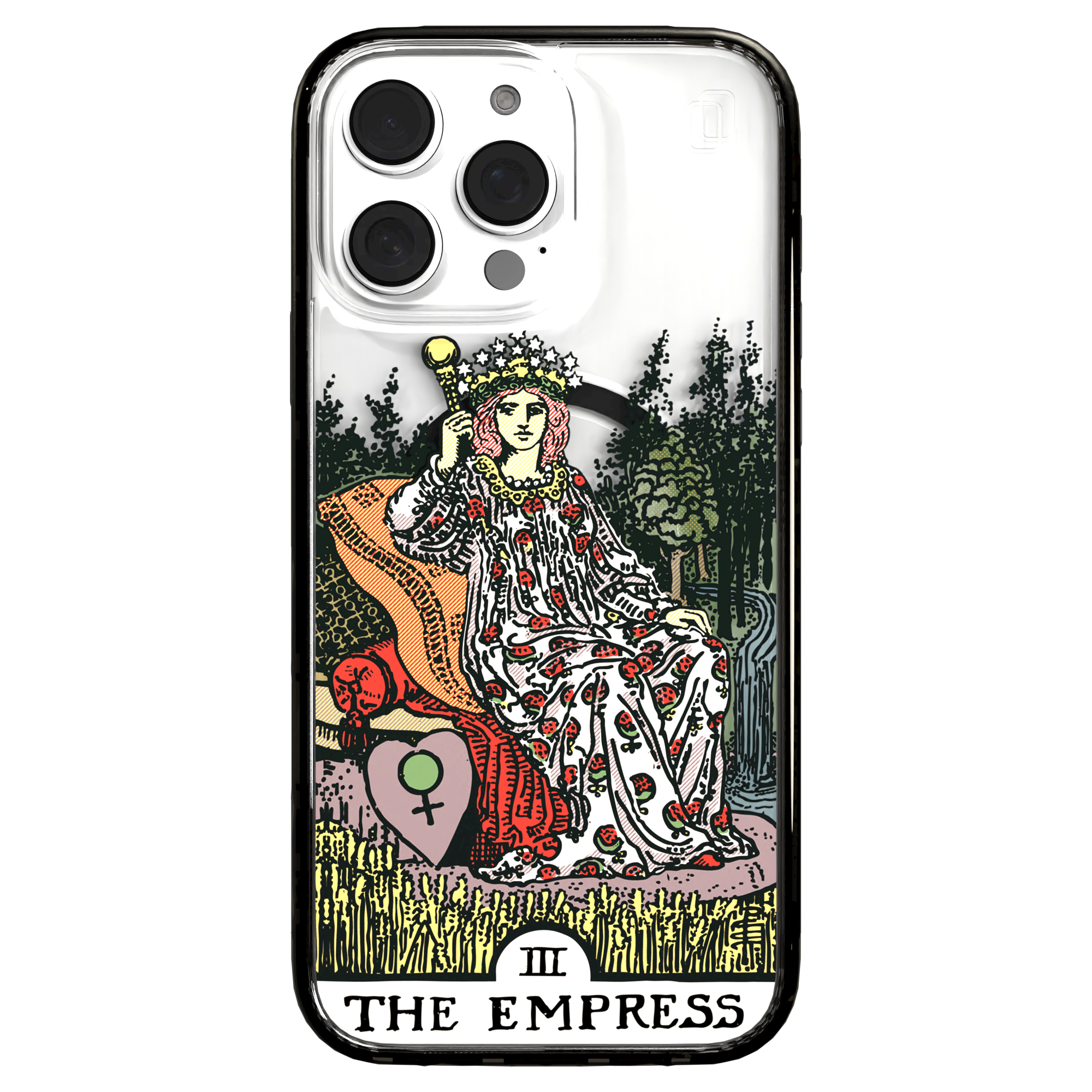 iPhone 16 Series | MagSafe | Tarot Collection | The Empress The Empress - Color / iPhone 16 Pro Max / Black