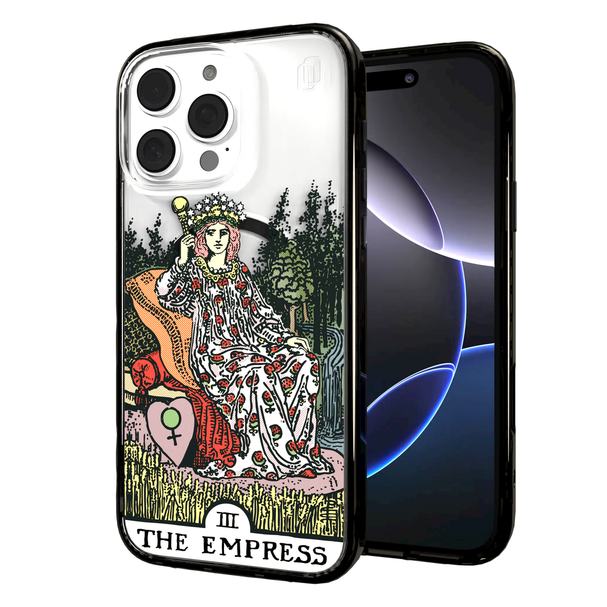 iPhone 16 Series | MagSafe | Tarot Collection | The Empress The Empress - Color / iPhone 16 Pro Max / Black
