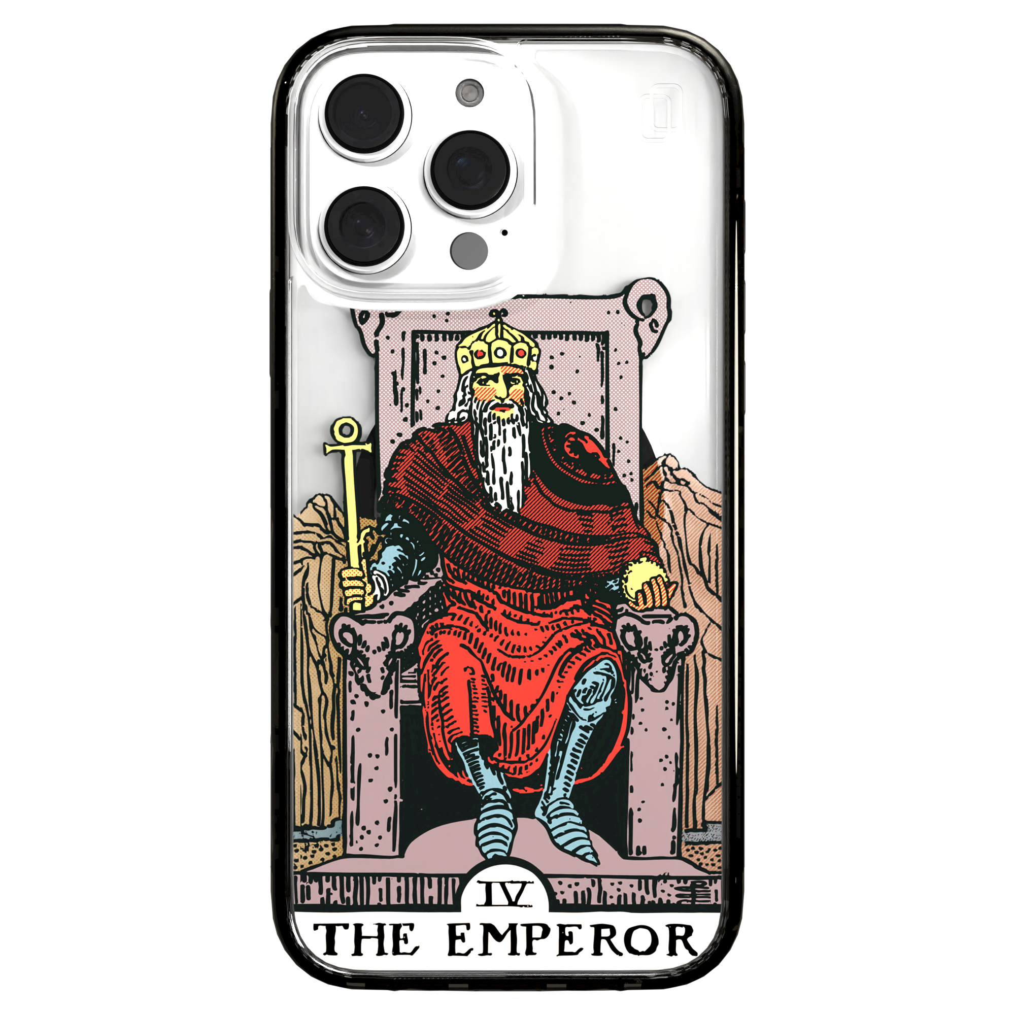 iPhone 16 Series | MagSafe | Tarot Collection | The Emperor The Emperor - Color / iPhone 16 Pro Max / Black