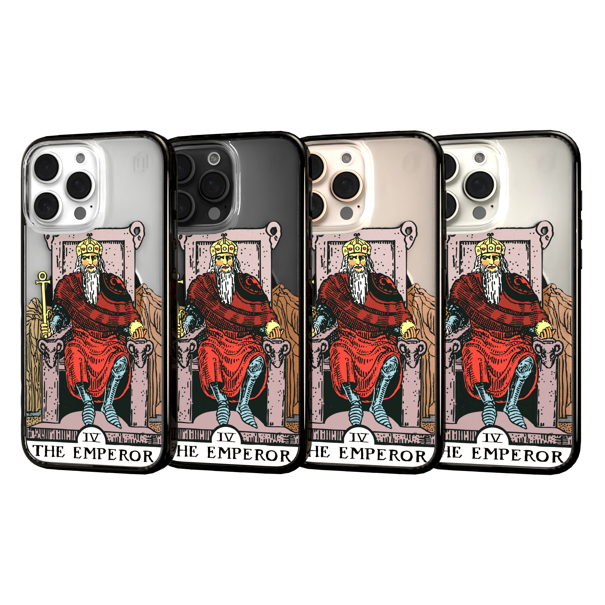 iPhone 16 Series | MagSafe | Tarot Collection | The Emperor The Emperor - Color / iPhone 16 Pro Max / Black