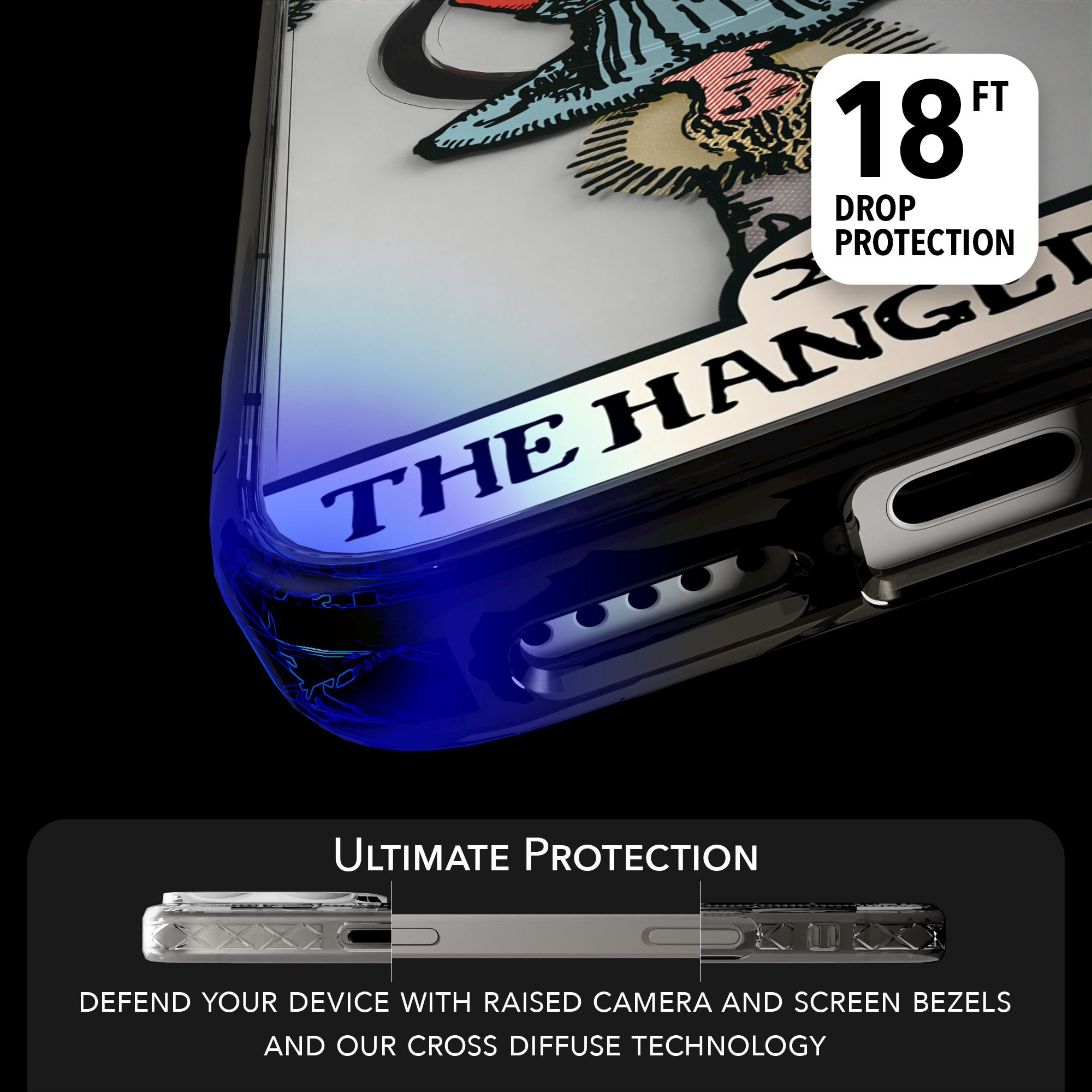 iPhone 16 Series | MagSafe | Tarot Collection | The Hanged Man The Hanged Man - Color / iPhone 16 Pro Max / Black