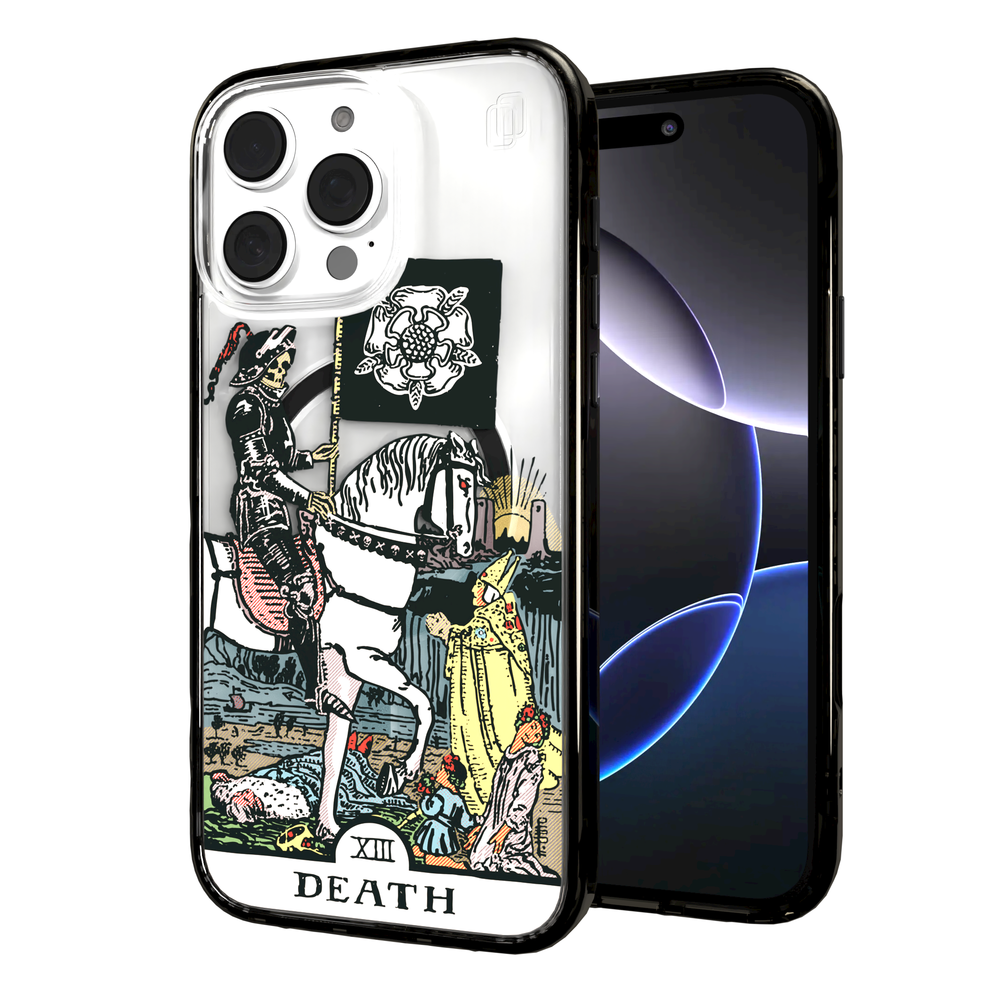 iPhone 16 Series | MagSafe | Tarot Collection | Death Death - Color / iPhone 16 Pro Max / Black