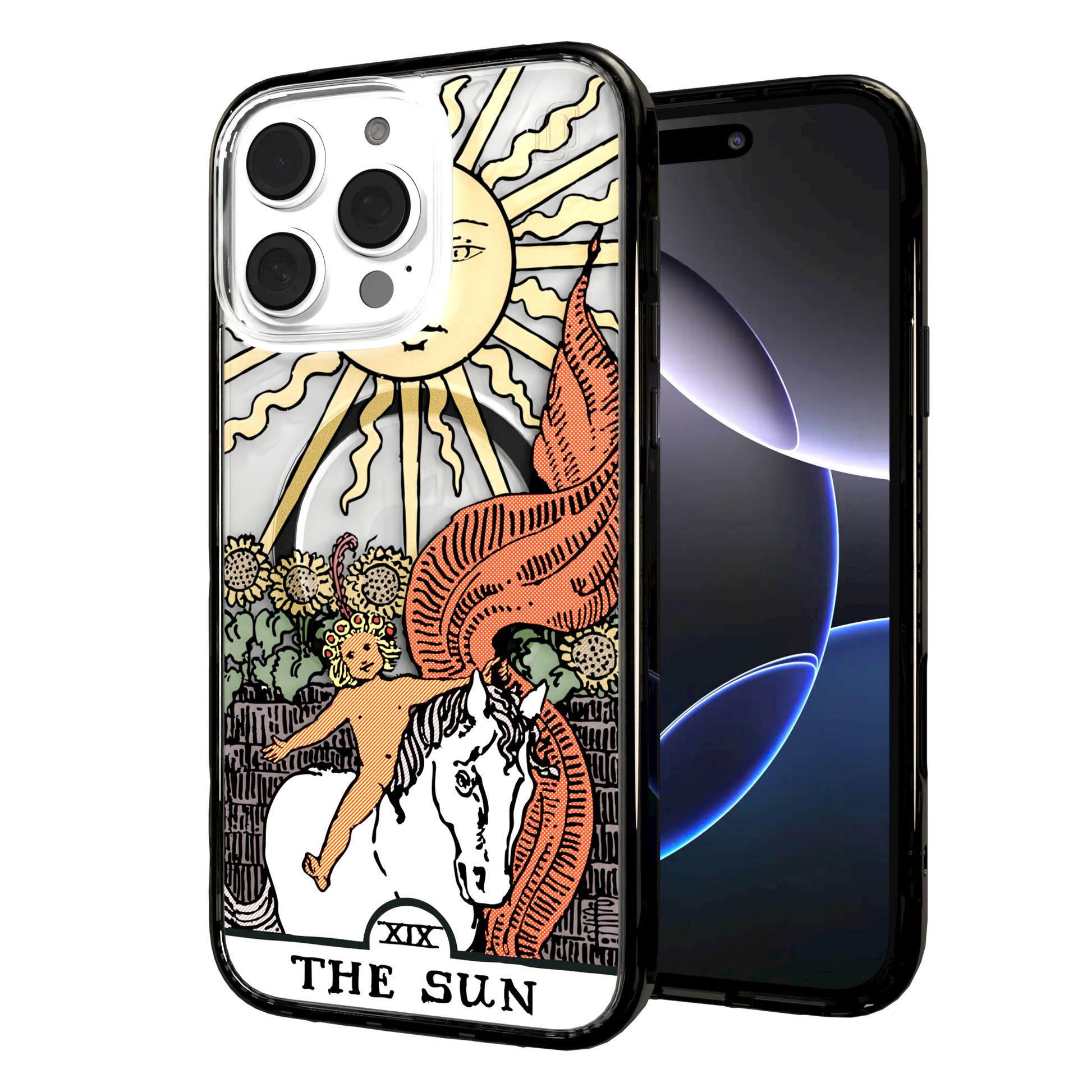 iPhone 16 Series | MagSafe | Tarot Collection | The Sun The Sun - Color / iPhone 16 Pro Max / Black