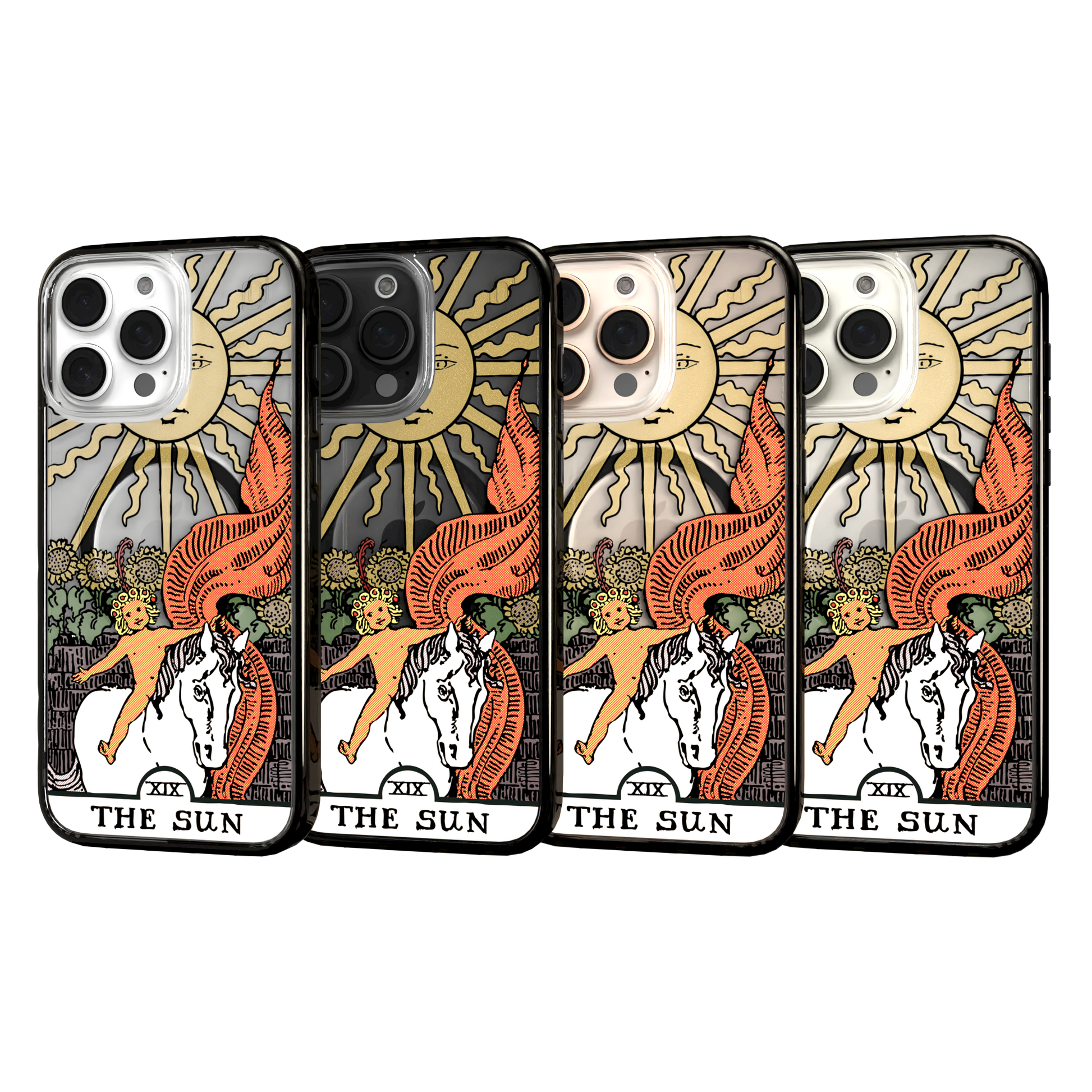 iPhone 16 Series | MagSafe | Tarot Collection | The Sun The Sun - Color / iPhone 16 Pro Max / Black