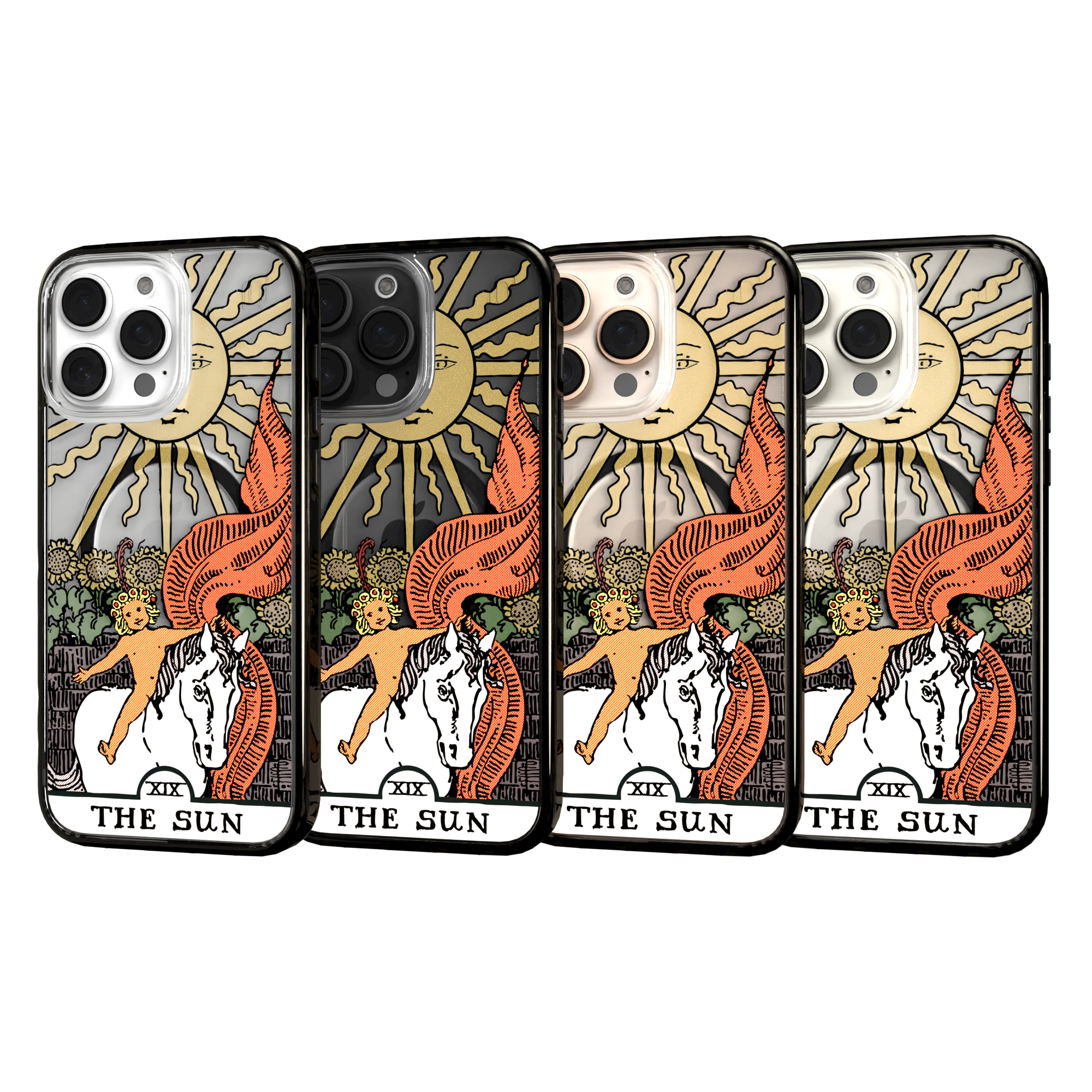 iPhone 16 Series | MagSafe | Tarot Collection | The Sun The Sun - Color / iPhone 16 Pro Max / Black