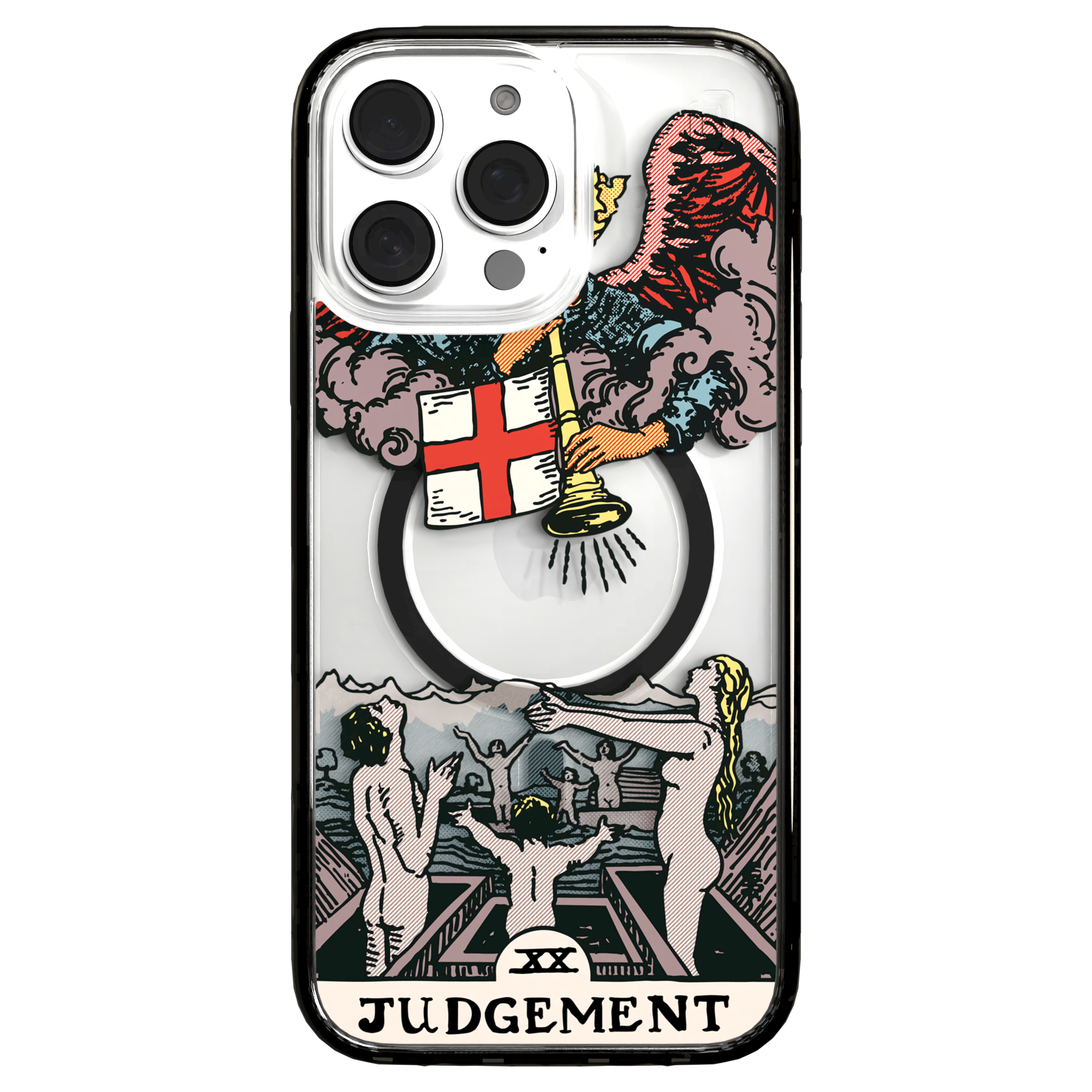 iPhone 16 Series | MagSafe | Tarot Collection | Judgement Judgement - Color / iPhone 16 Pro Max / Black