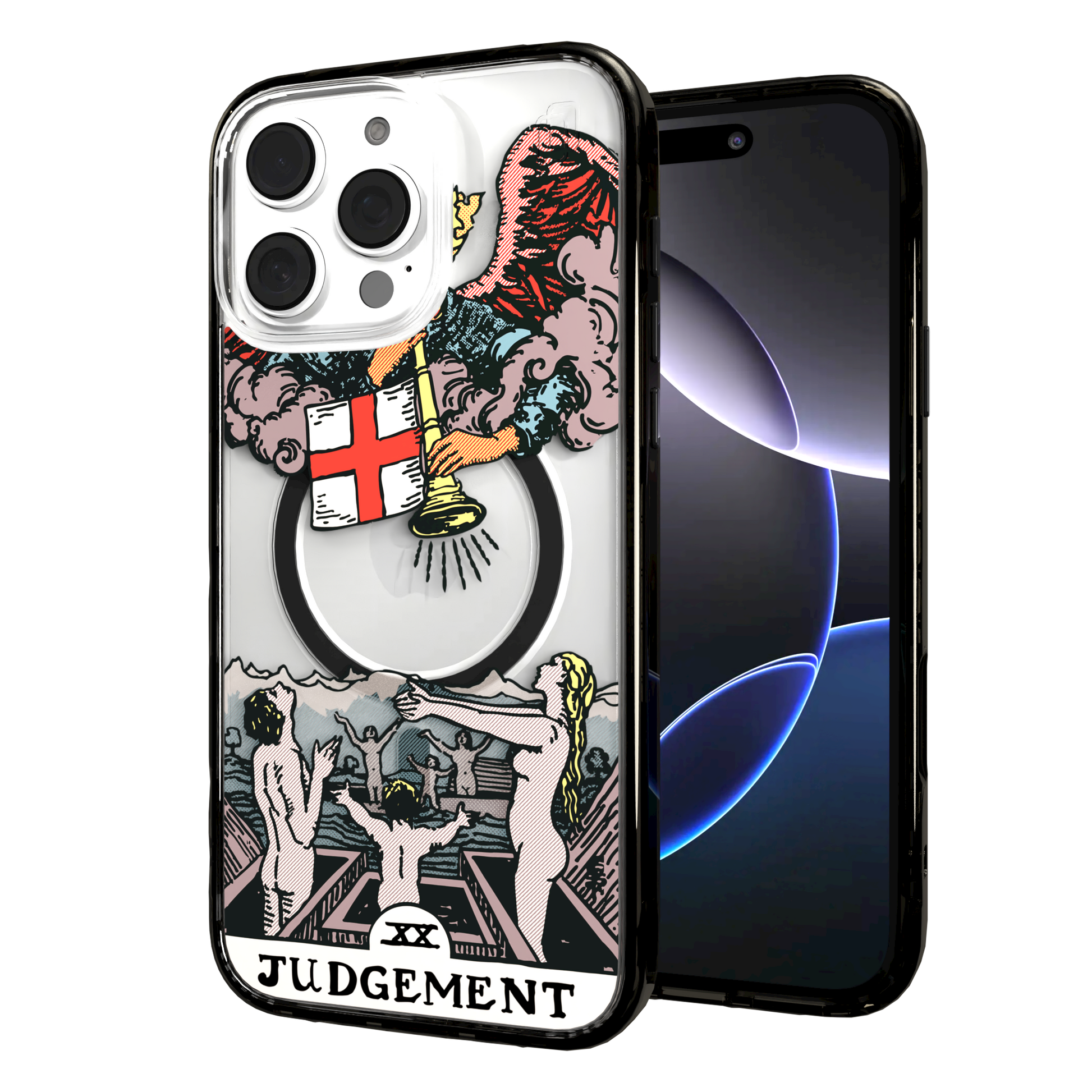 iPhone 16 Series | MagSafe | Tarot Collection | Judgement Judgement - Color / iPhone 16 Pro Max / Black