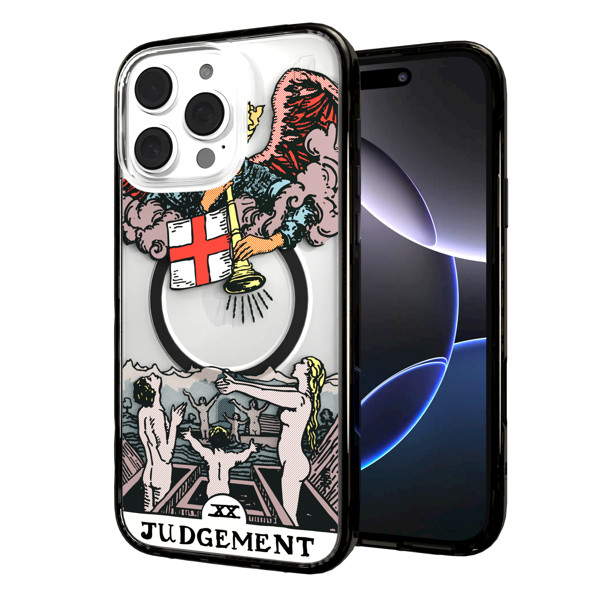 iPhone 16 Series | MagSafe | Tarot Collection | Judgement Judgement - Color / iPhone 16 Pro Max / Black