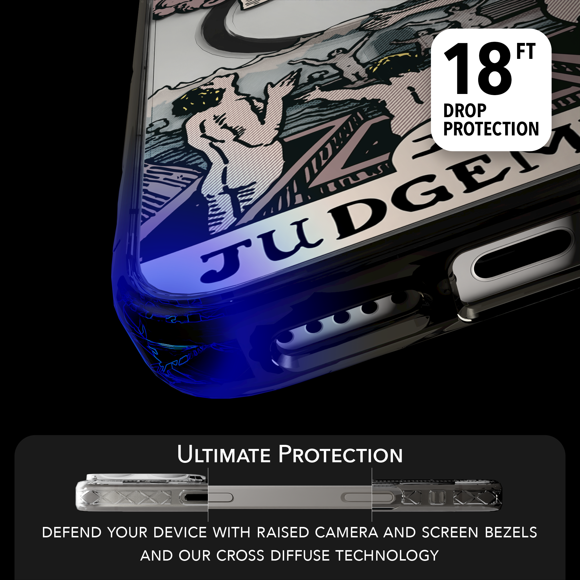 iPhone 16 Series | MagSafe | Tarot Collection | Judgement Judgement - Color / iPhone 16 Pro Max / Black