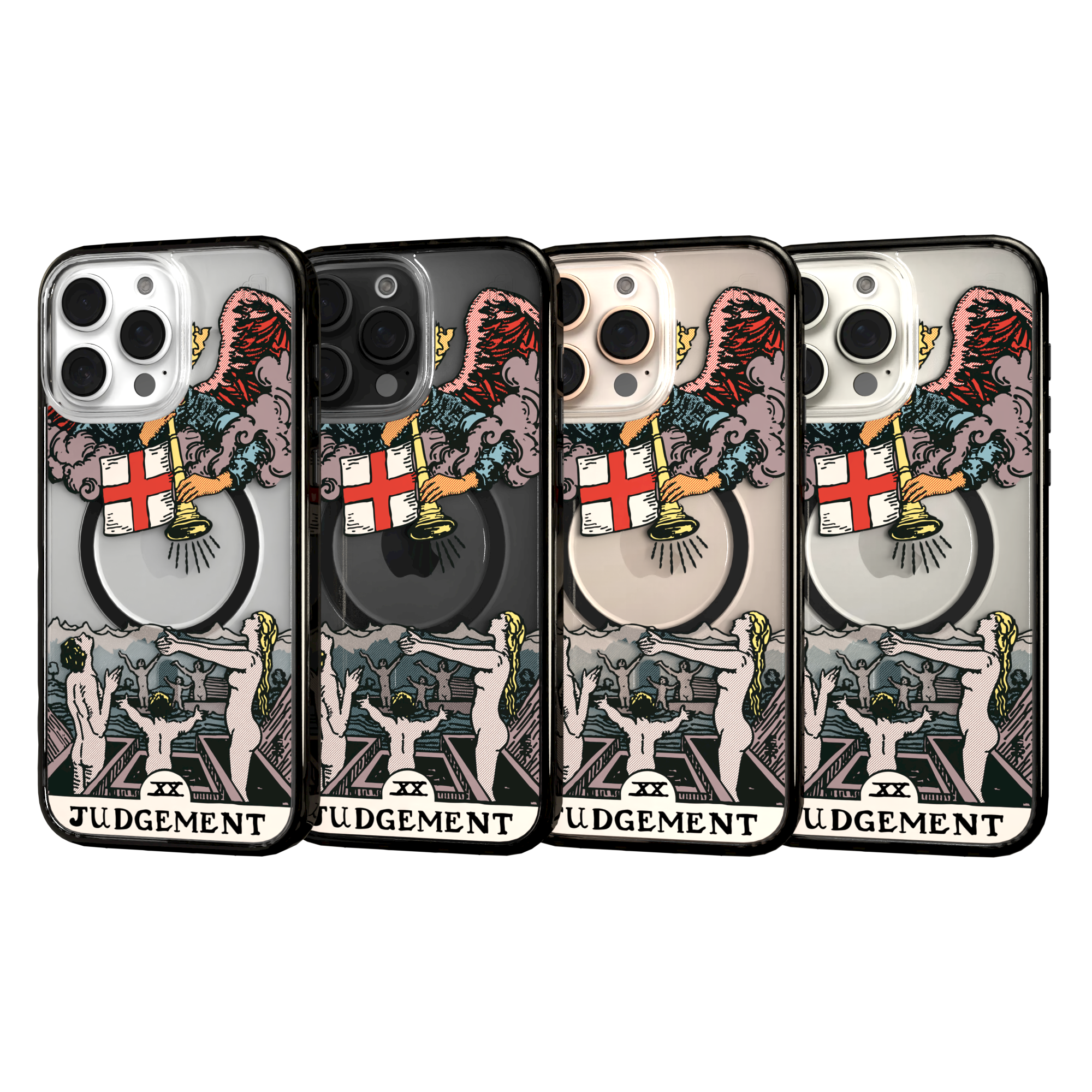 iPhone 16 Series | MagSafe | Tarot Collection | Judgement Judgement - Color / iPhone 16 Pro Max / Black