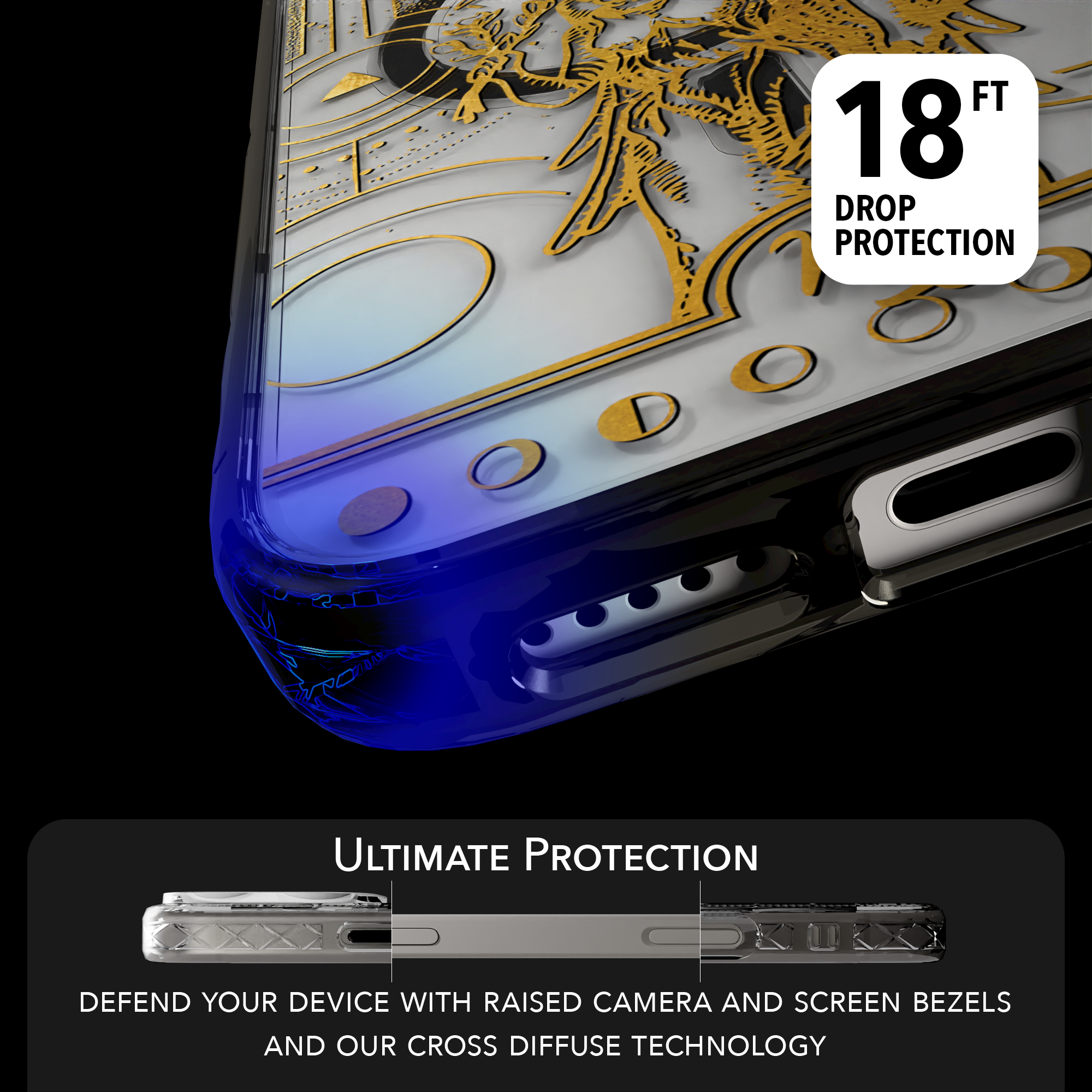 iPhone 16 Series | MagSafe | Zodiac Collection | Virgo Virgo Gold / iPhone 16 Pro Max / Black