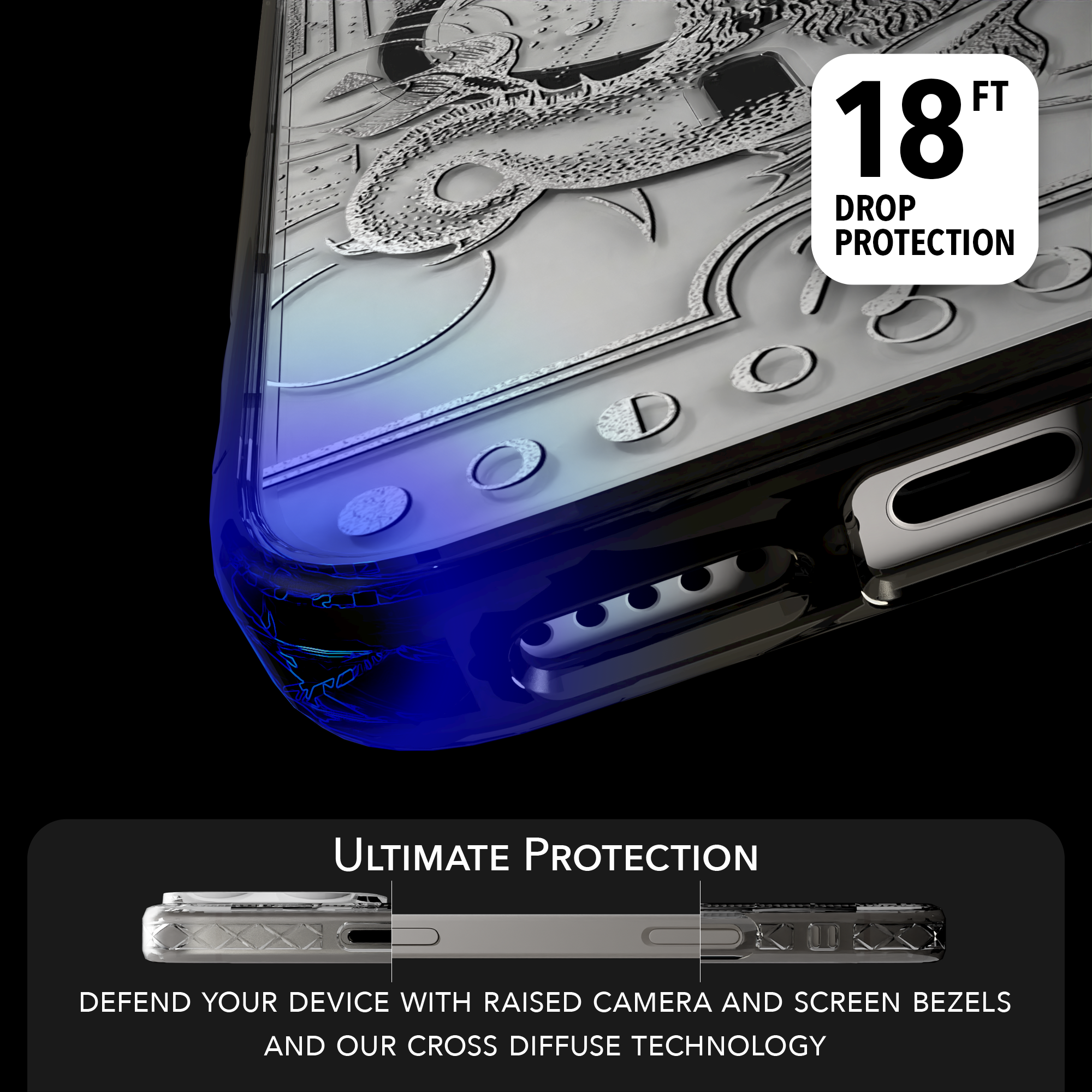 iPhone 16 Series | MagSafe | Zodiac Collection |Capricorn Capricorn Silver / iPhone 16 Pro Max / Black