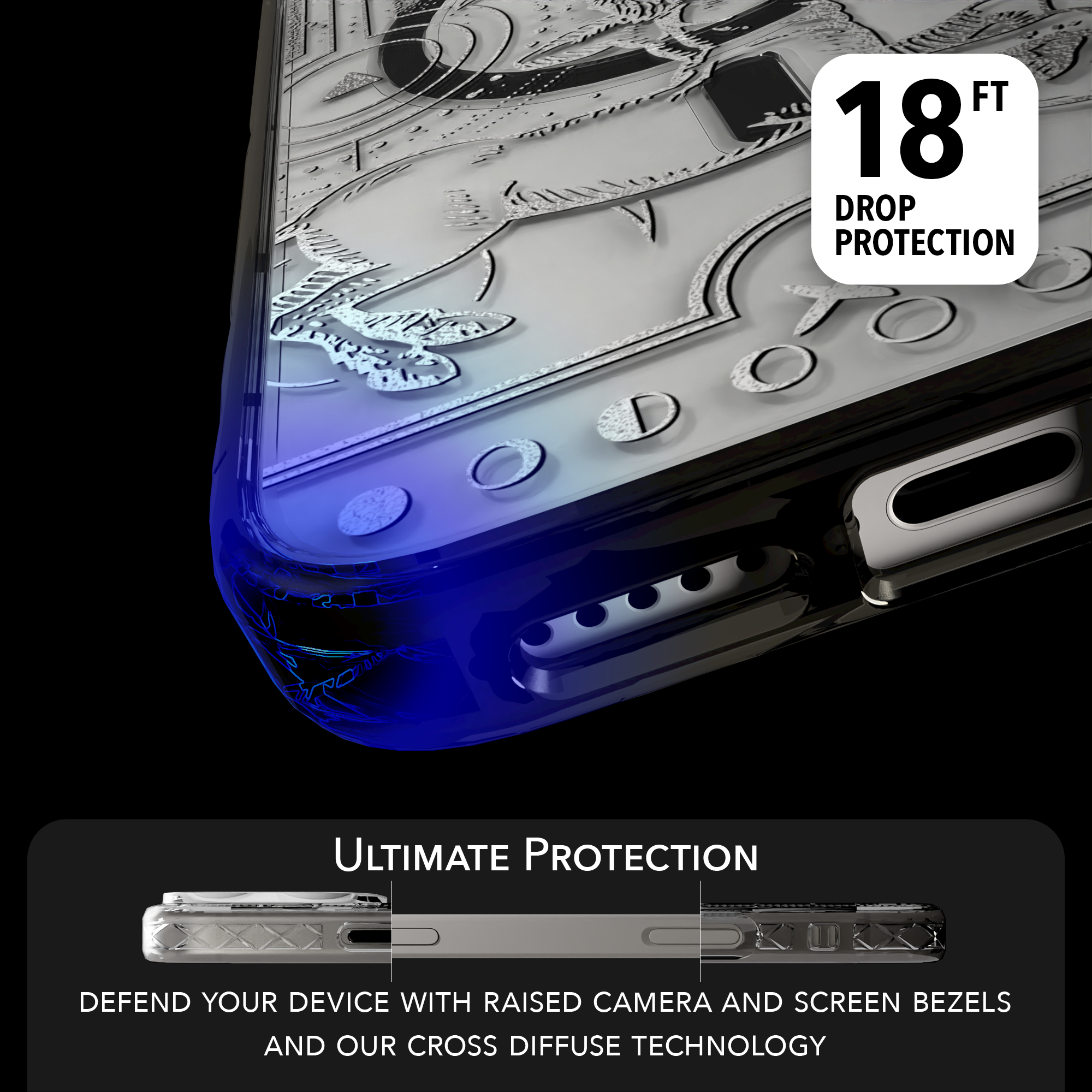 iPhone 16 Series | MagSafe | Zodiac Collection | Sagitarius Sagittarius Silver / iPhone 16 Pro Max / Black