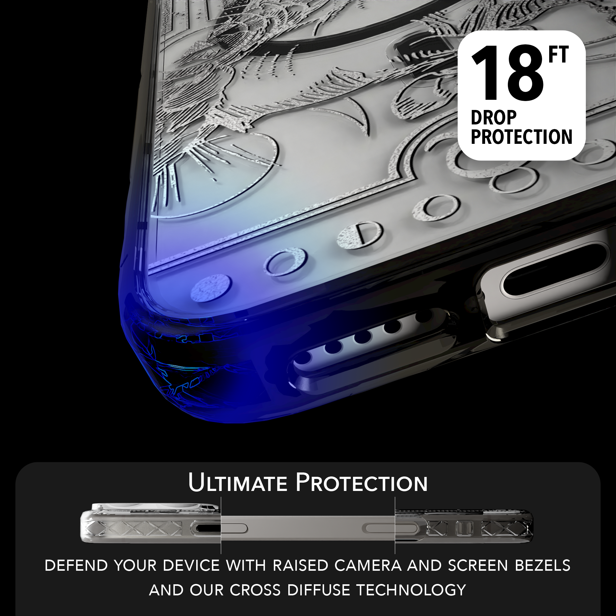 iPhone 16 Series | MagSafe | Zodiac Collection | Taurus Taurus Silver / iPhone 16 Pro Max / Black