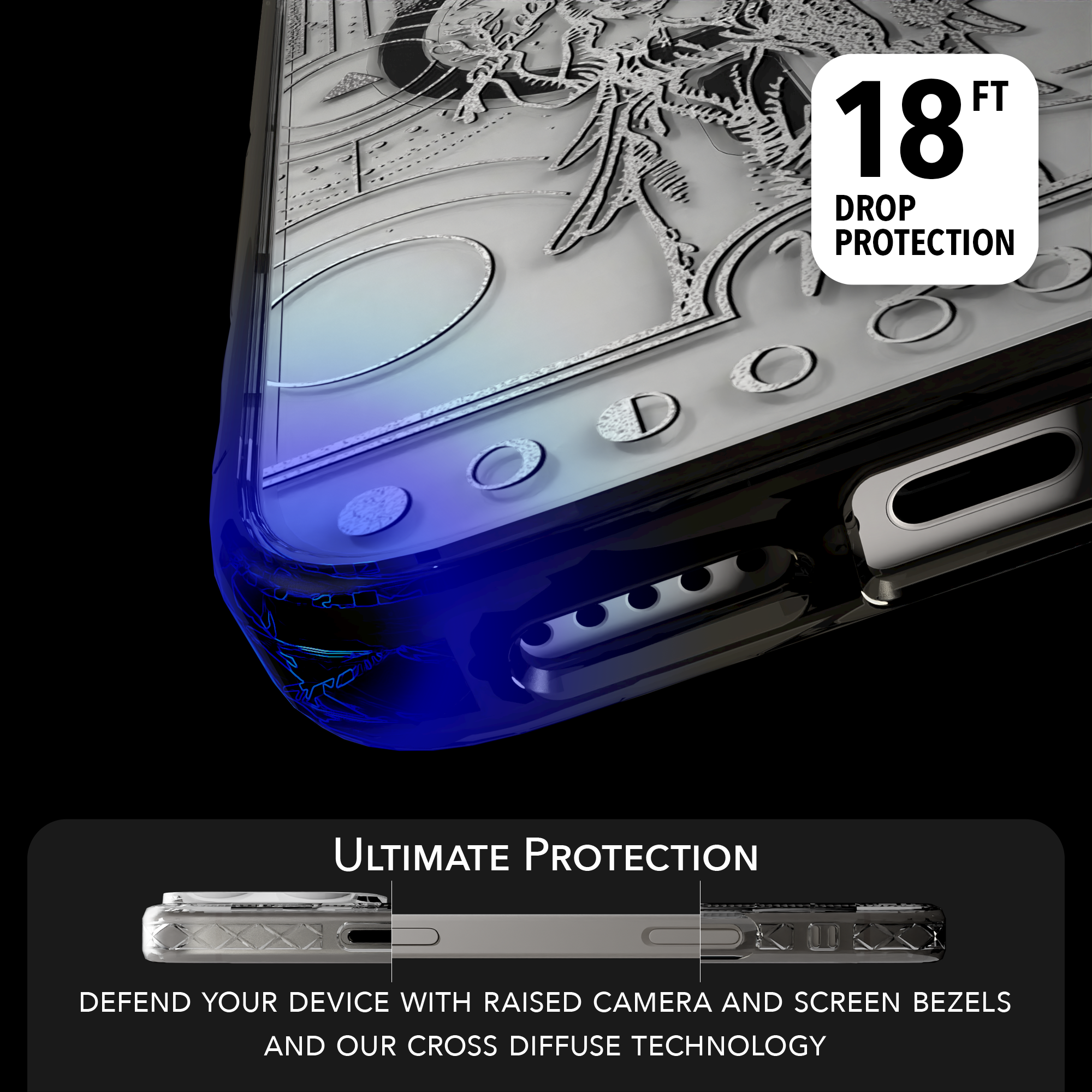iPhone 16 Series | MagSafe | Zodiac Collection | Virgo Virgo Silver / iPhone 16 Pro Max / Black