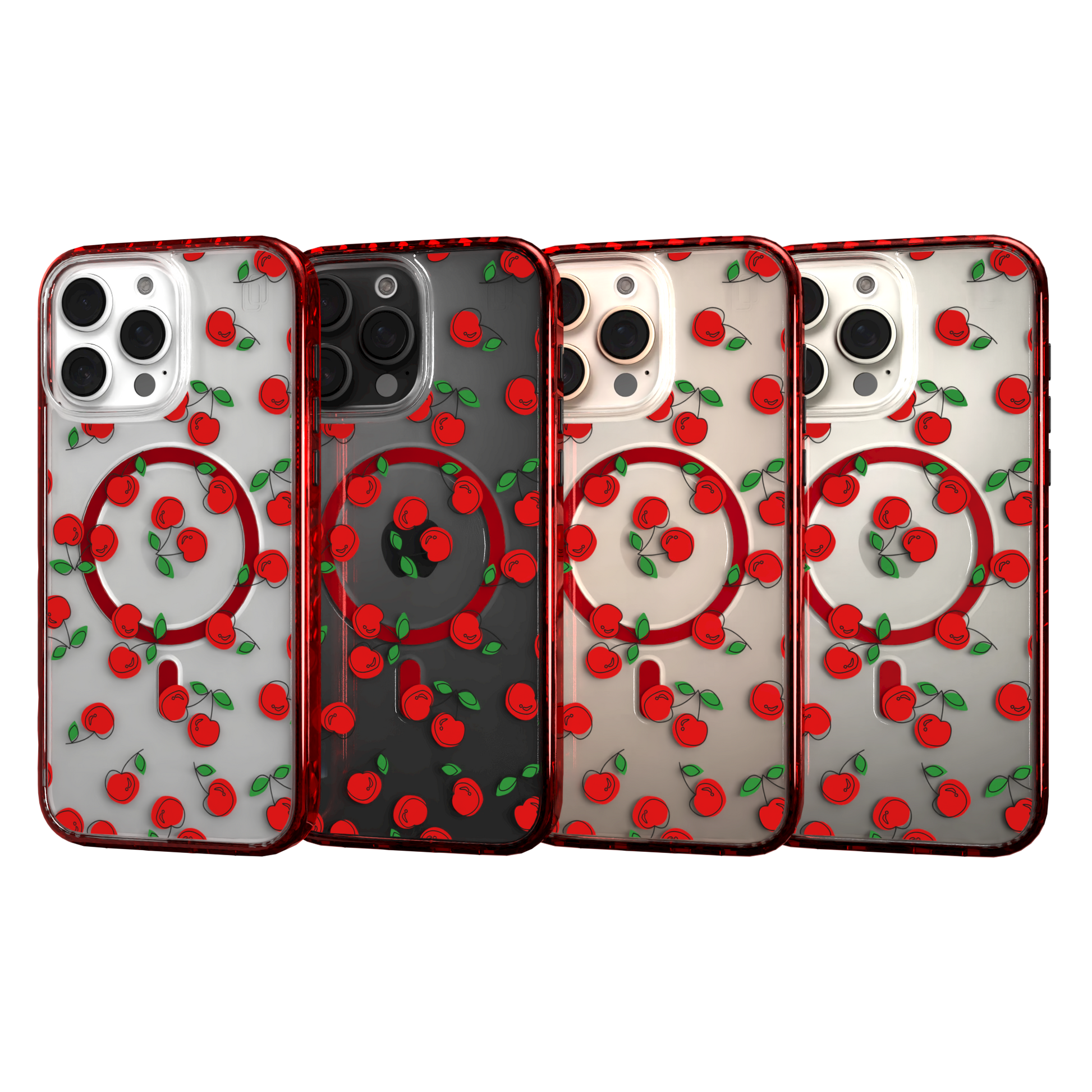iPhone 16 Series | MagSafe | Fruit Bowl Collection | Bowl O' Cherries Bowl O' Cherries / iPhone 16 Pro Max / Red