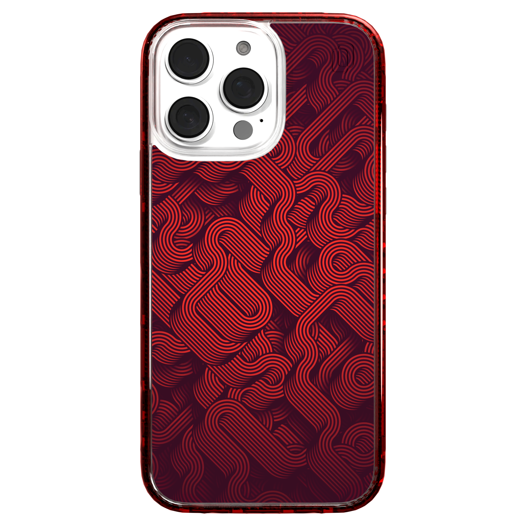 iPhone 16 Series | MagSafe | Monochromatic Case Designs | Red Dimensions Red Dimensions / iPhone 16 Pro Max / Red