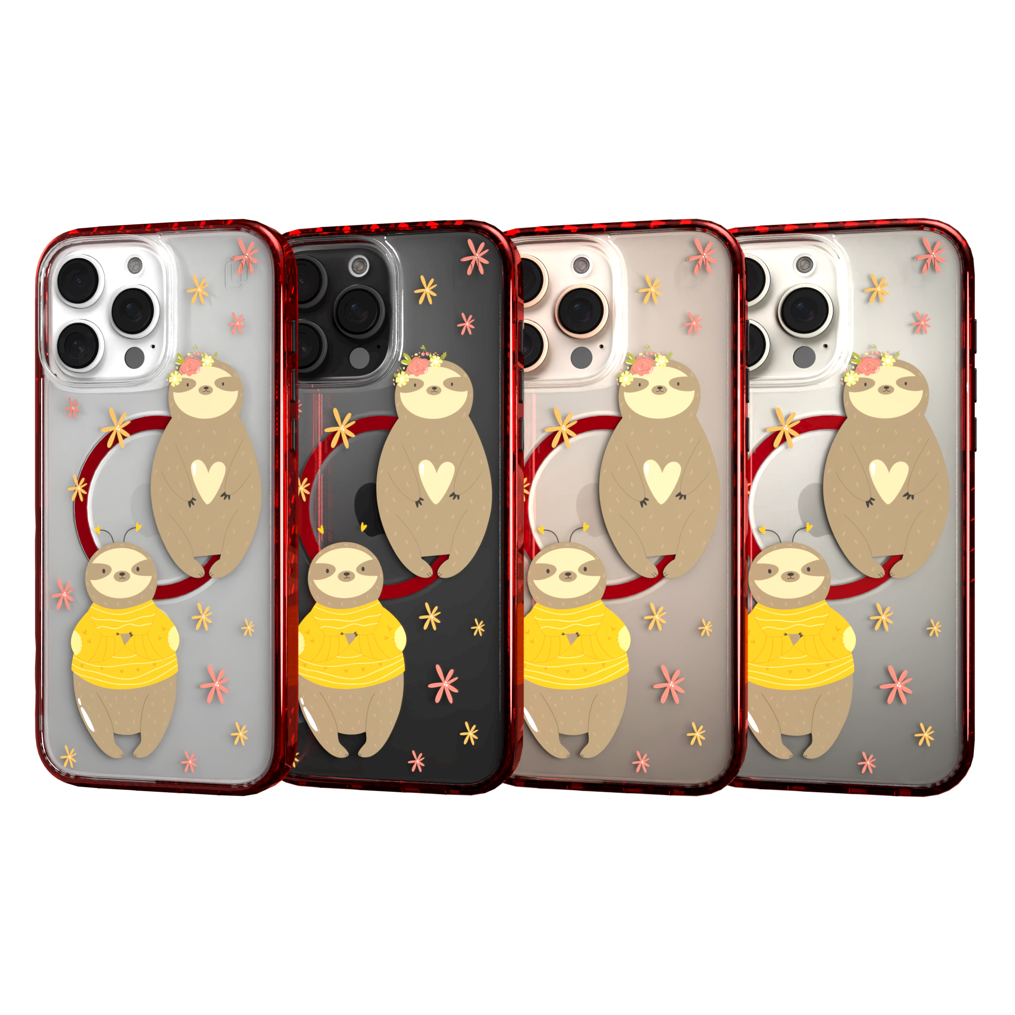iPhone 16 Series | MagSafe | Sloth Case Collection | Lazy Sloths