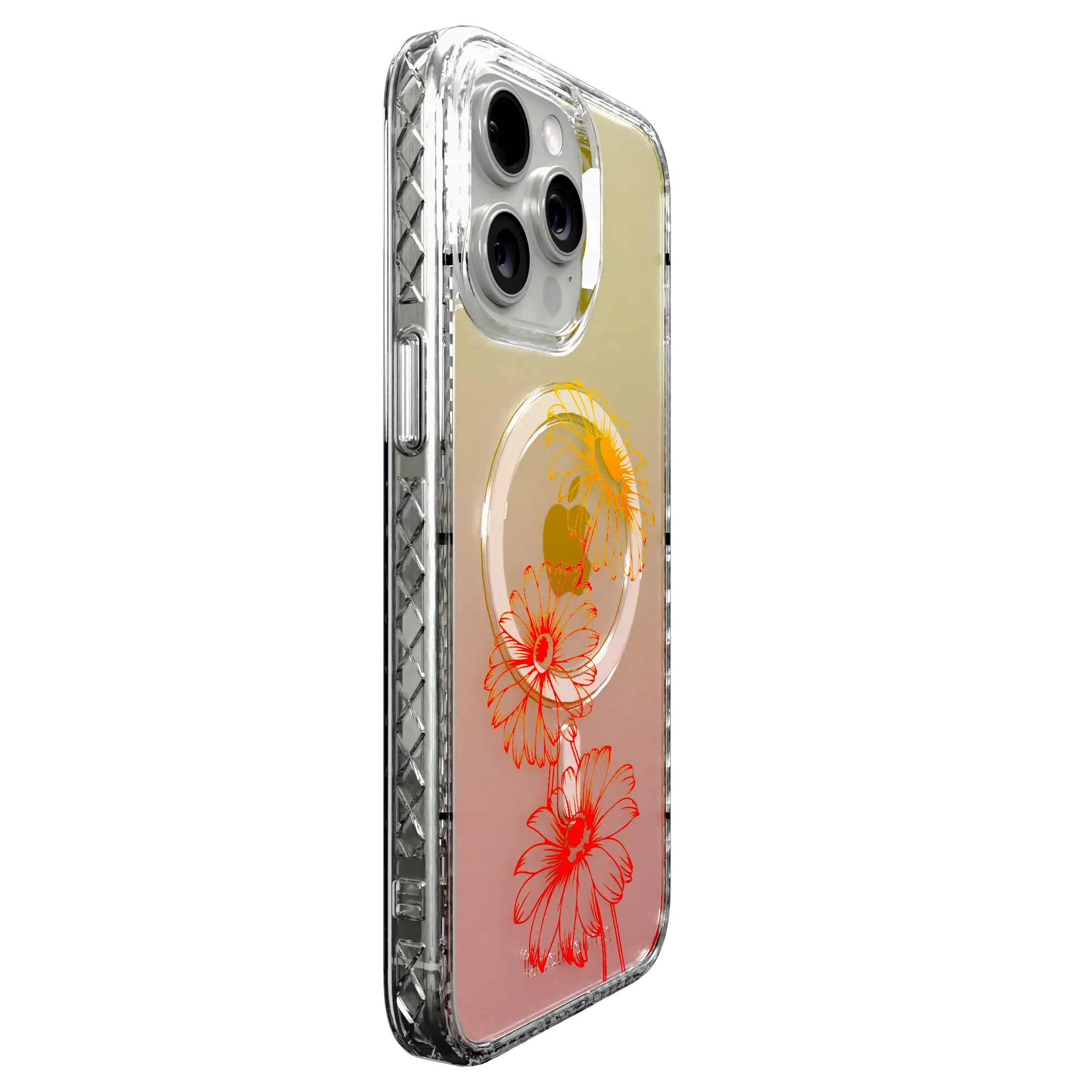 Citrus Splash | Protective MagSafe Case | Ombre Bouquet Collection for Apple iPhone 15 Series cellhelmet cellhelmet