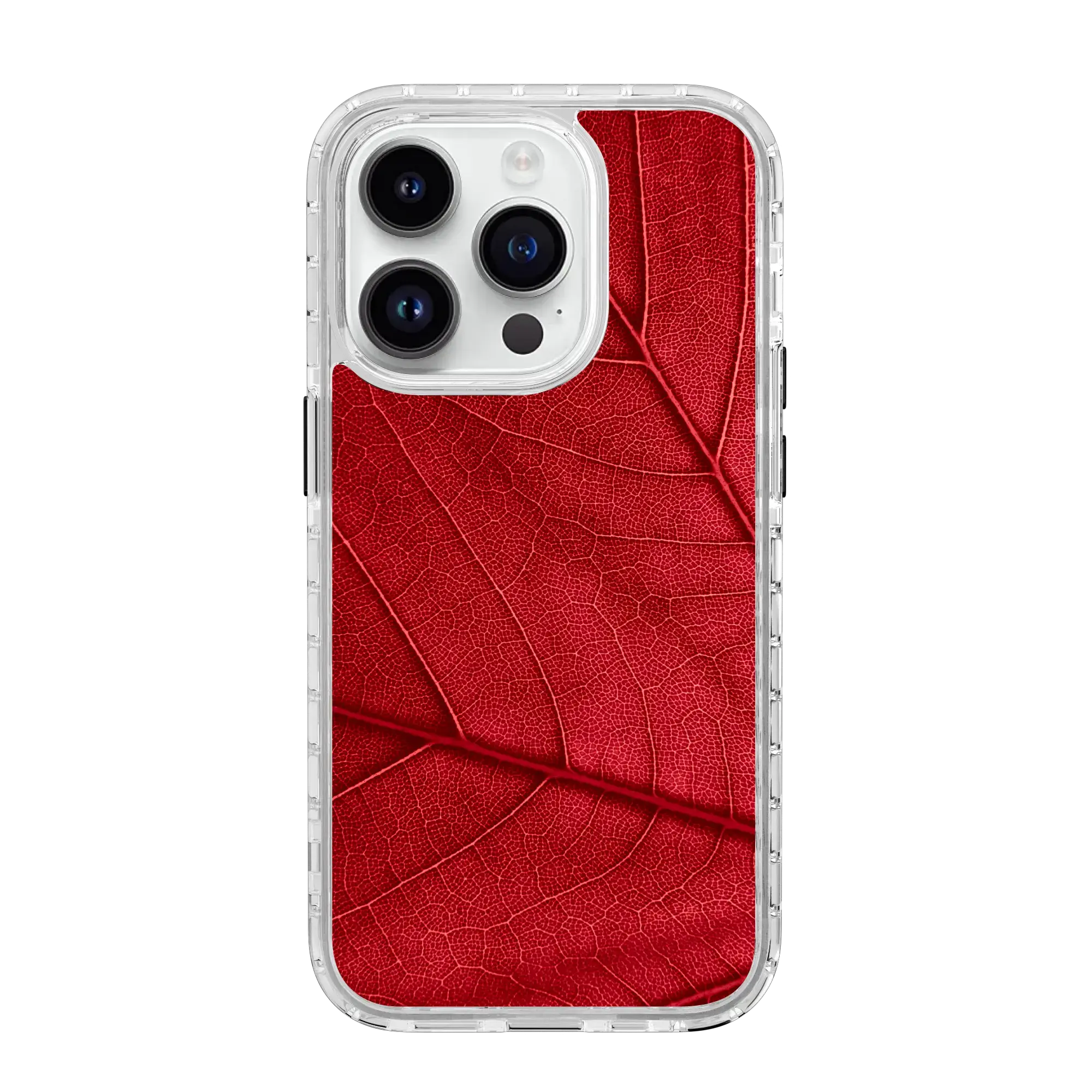 Crimson Cascade | Autumn Leaves | Custom MagSafe Case Design for Apple iPhone 14 Series