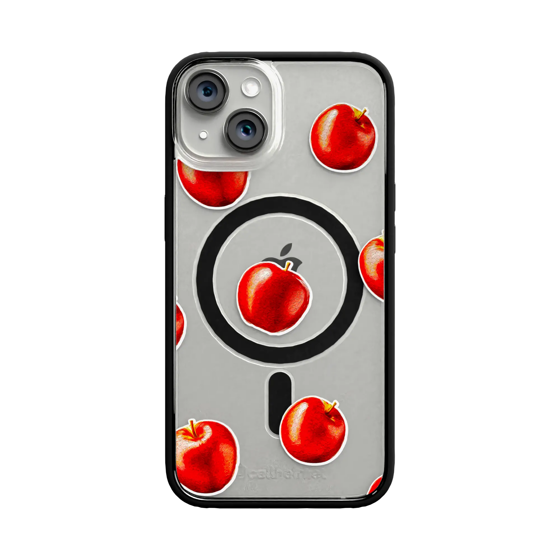 Apple-iPhone-12-12-Pro-Crystal-Clear Crisp Apple | Protective MagSafe Case | Fruits Collection for Apple iPhone 12 Series cellhelmet cellhelmet