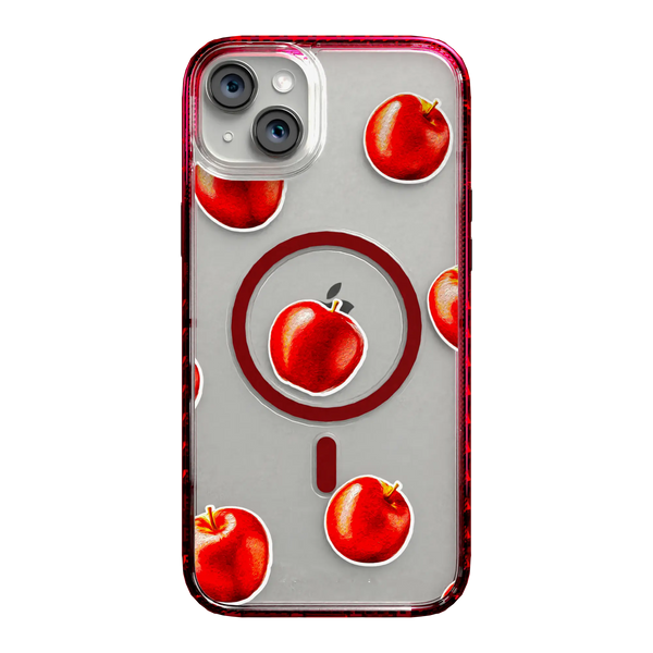 Apple iPhone 14 128GB レッド マグセーフケース付き Crisp Apple | Apple Pattern MagSafe Case | Apple iPhone 14 Series