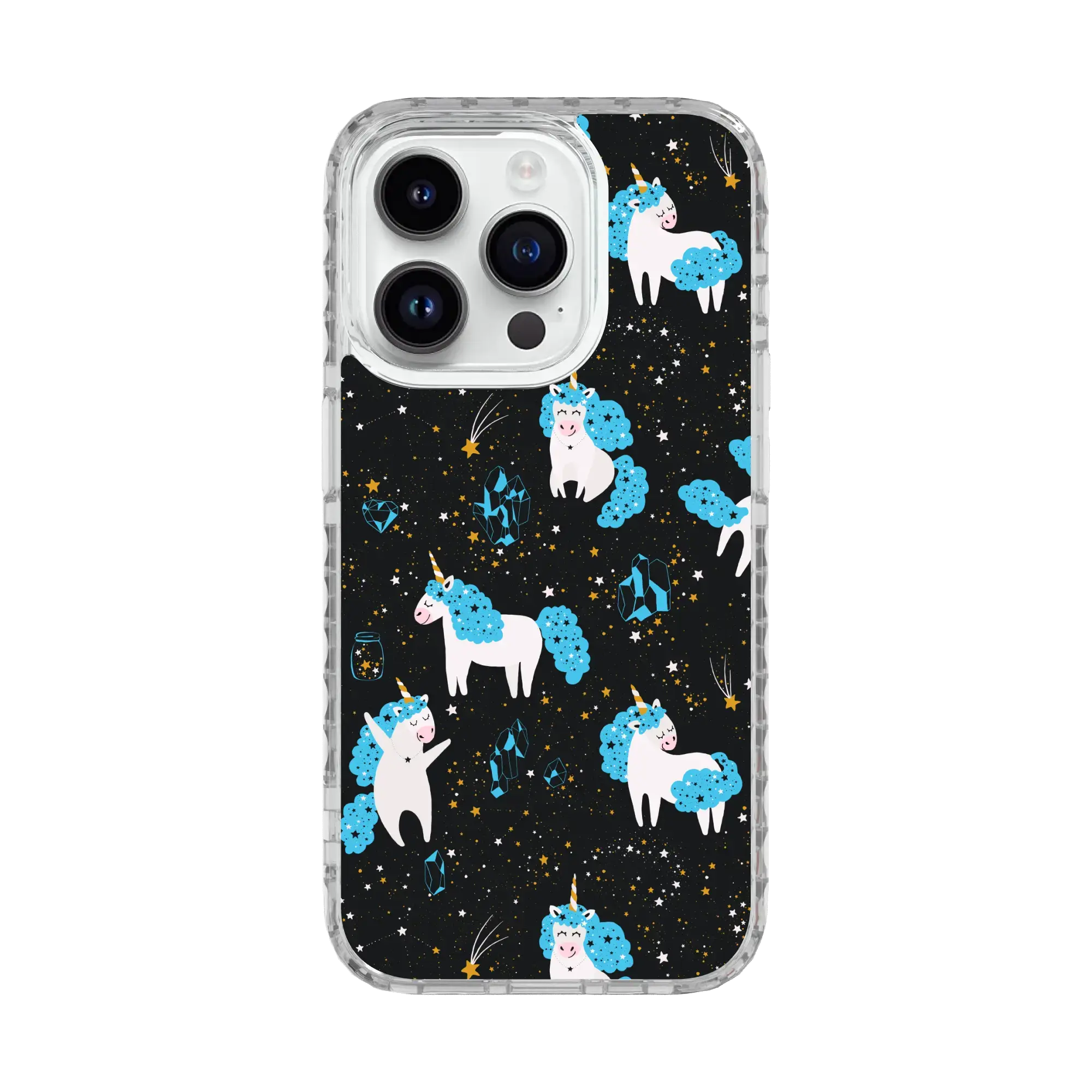 Crystal Candicorn | Unicorns | Custom MagSafe Case Design for Apple iPhone 15 Series