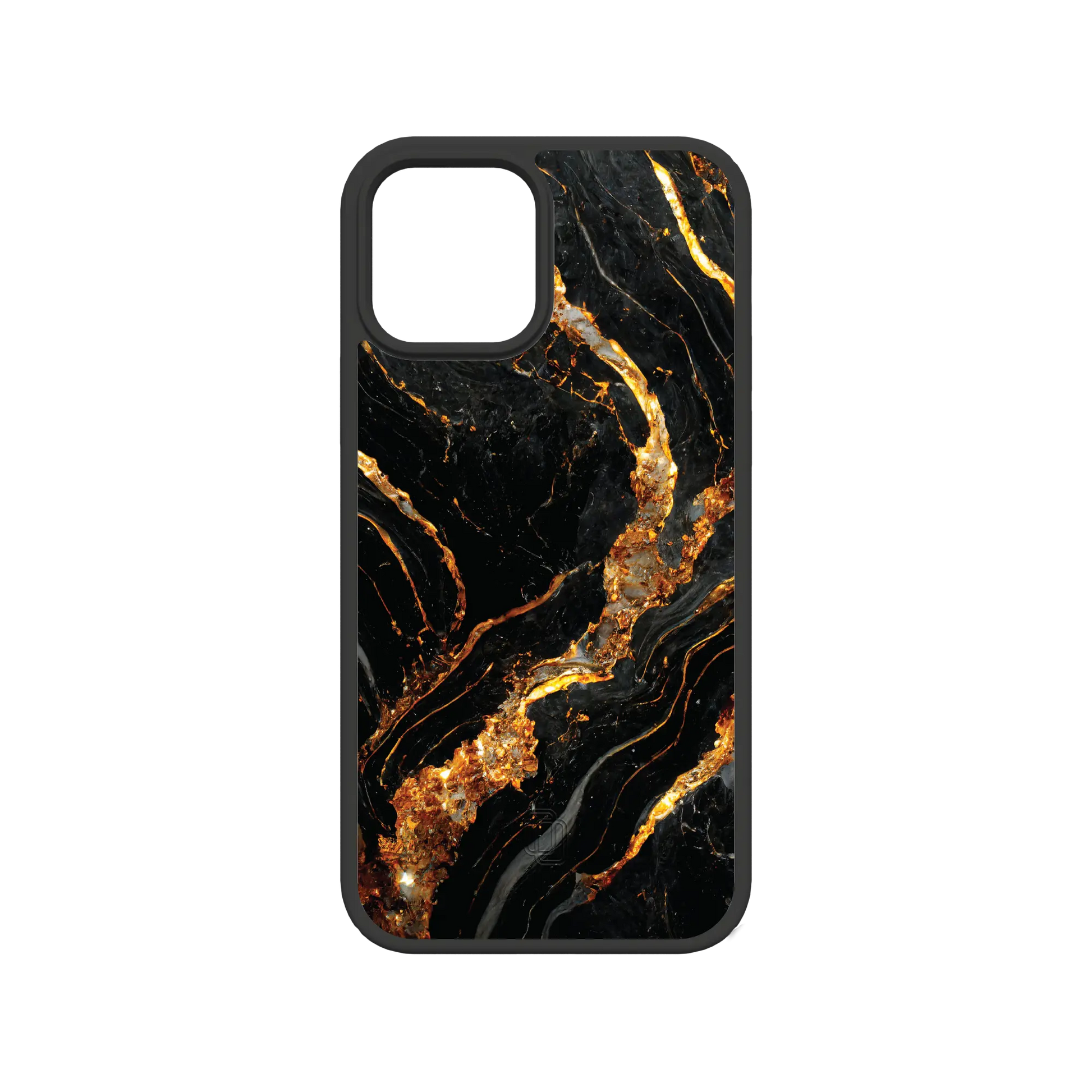 Apple-iPhone-12-12-Pro-Crystal-Clear Dark Knight | Protective MagSafe Case | Marble Stone Series for Apple iPhone 12 Series cellhelmet cellhelmet