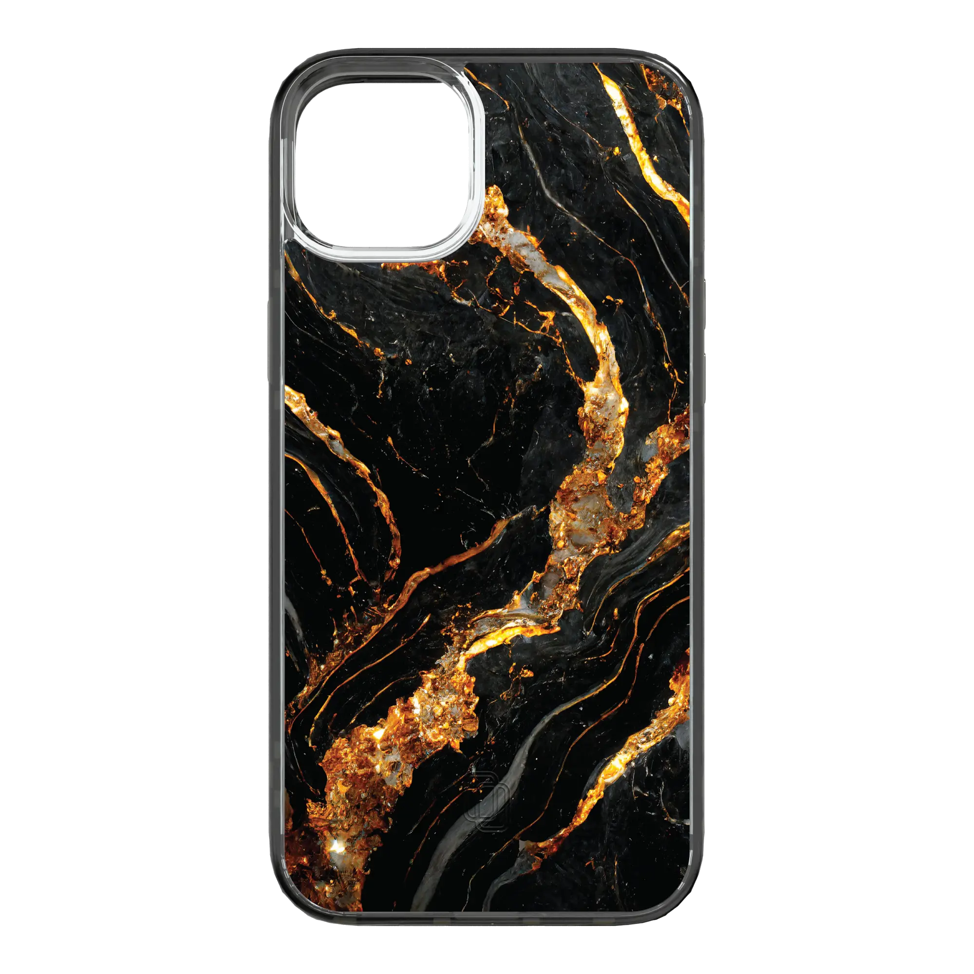 Apple-iPhone-15-Plus-Onyx-Black Dark Knight | Protective MagSafe Case | Marble Stone Series for Apple iPhone 15 Series cellhelmet cellhelmet