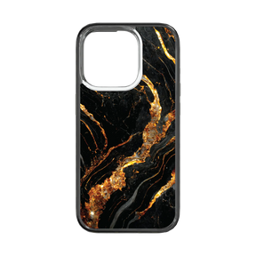 Apple-iPhone-15-Pro-Onyx-Black Dark Knight | Protective MagSafe Case | Marble Stone Series for Apple iPhone 15 Series cellhelmet cellhelmet