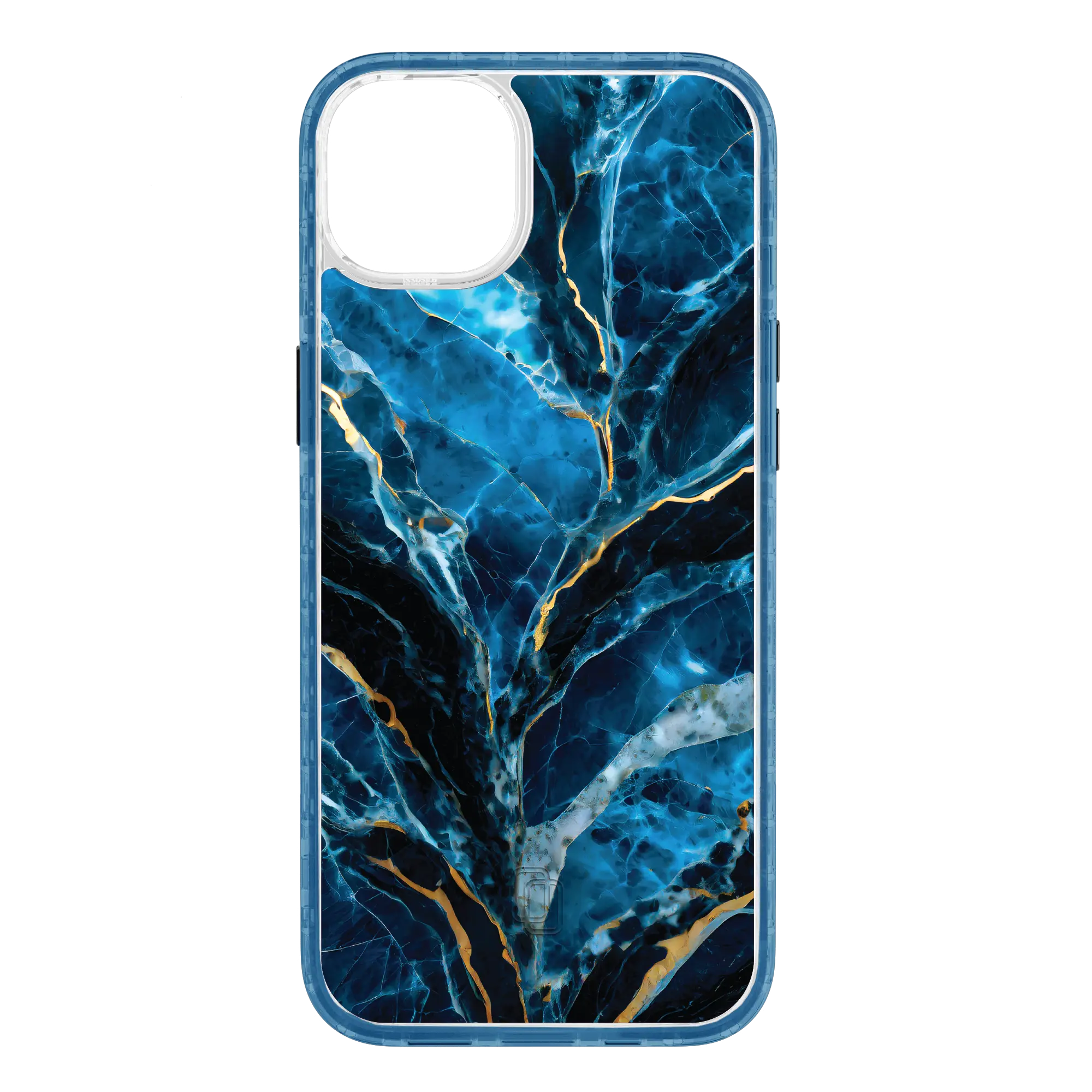 Apple-iPhone-14-Plus-Deep-Sea-Blue Deep Sea | Protective MagSafe Case | Marble Stone Collection for Apple iPhone 14 Series cellhelmet cellhelmet
