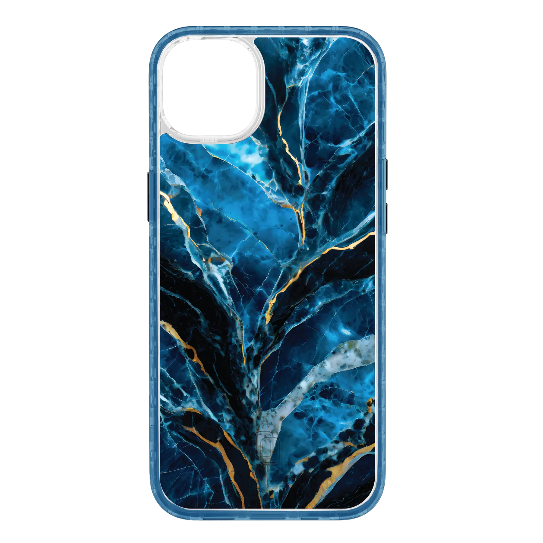 Apple-iPhone-14-Plus-Deep-Sea-Blue Deep Sea | Protective MagSafe Case | Marble Stone Collection for Apple iPhone 14 Series cellhelmet cellhelmet