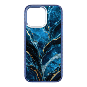 Apple-iPhone-15-Pro-Max-Bermuda-Blue Deep Sea | Protective MagSafe Case | Marble Stone Series for Apple iPhone 15 Series cellhelmet cellhelmet