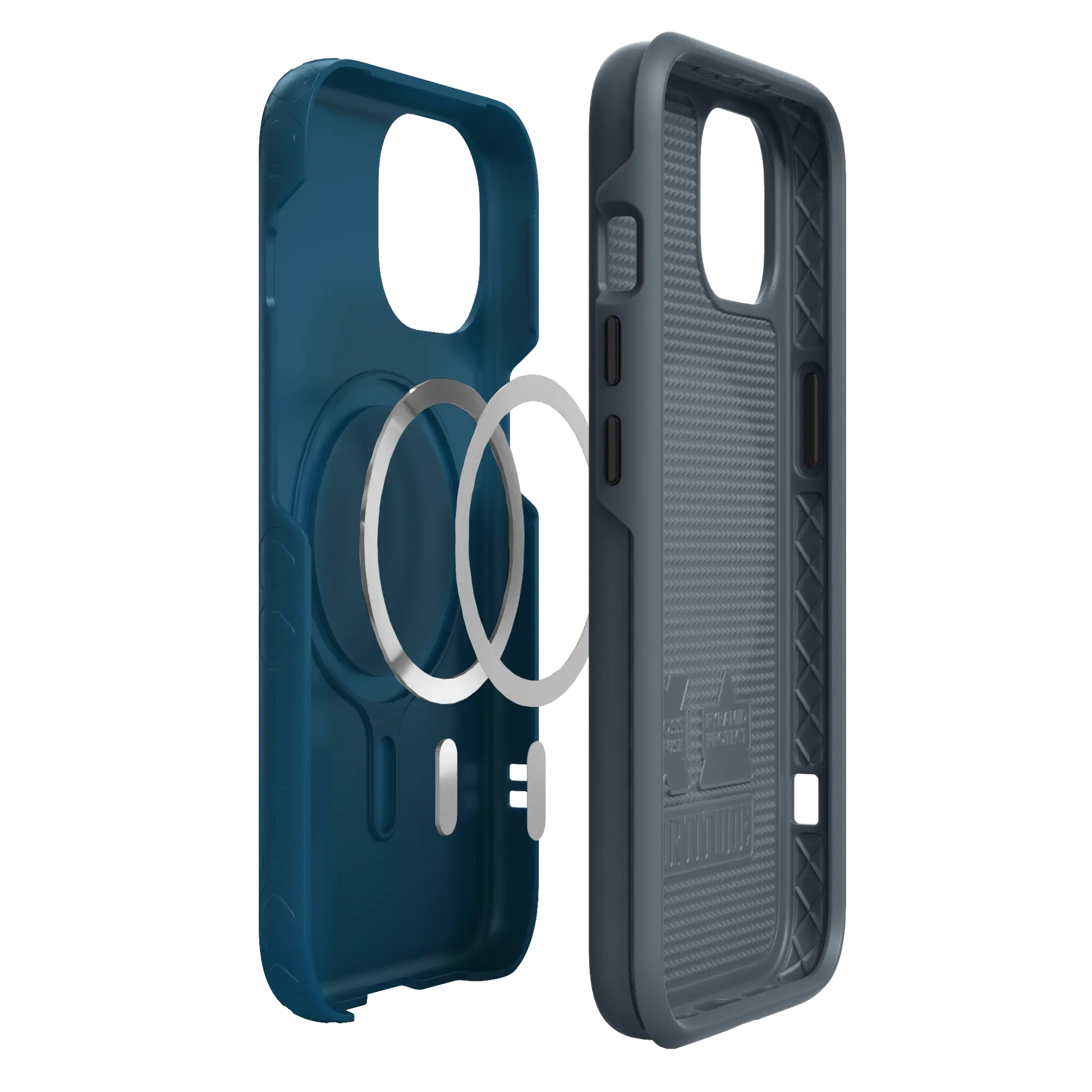 Dual Layer MagSafe Case for Apple iPhone 14 | Deep Sea Blue | Fortitude Series - Case -  - cellhelmet