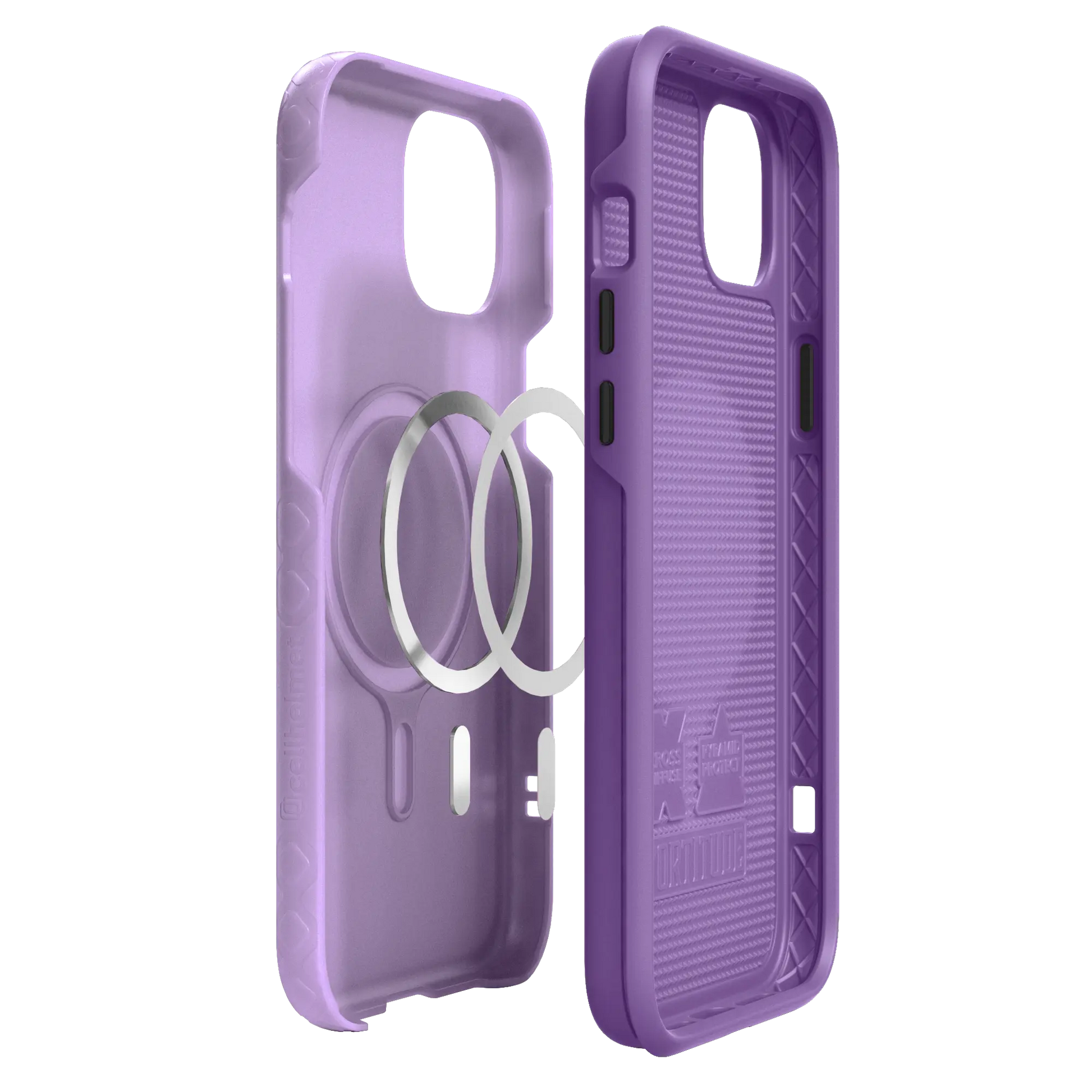 Dual Layer MagSafe Case for Apple iPhone 14 Plus | Lilac Blossom Purple | Fortitude Series - Case -  - cellhelmet