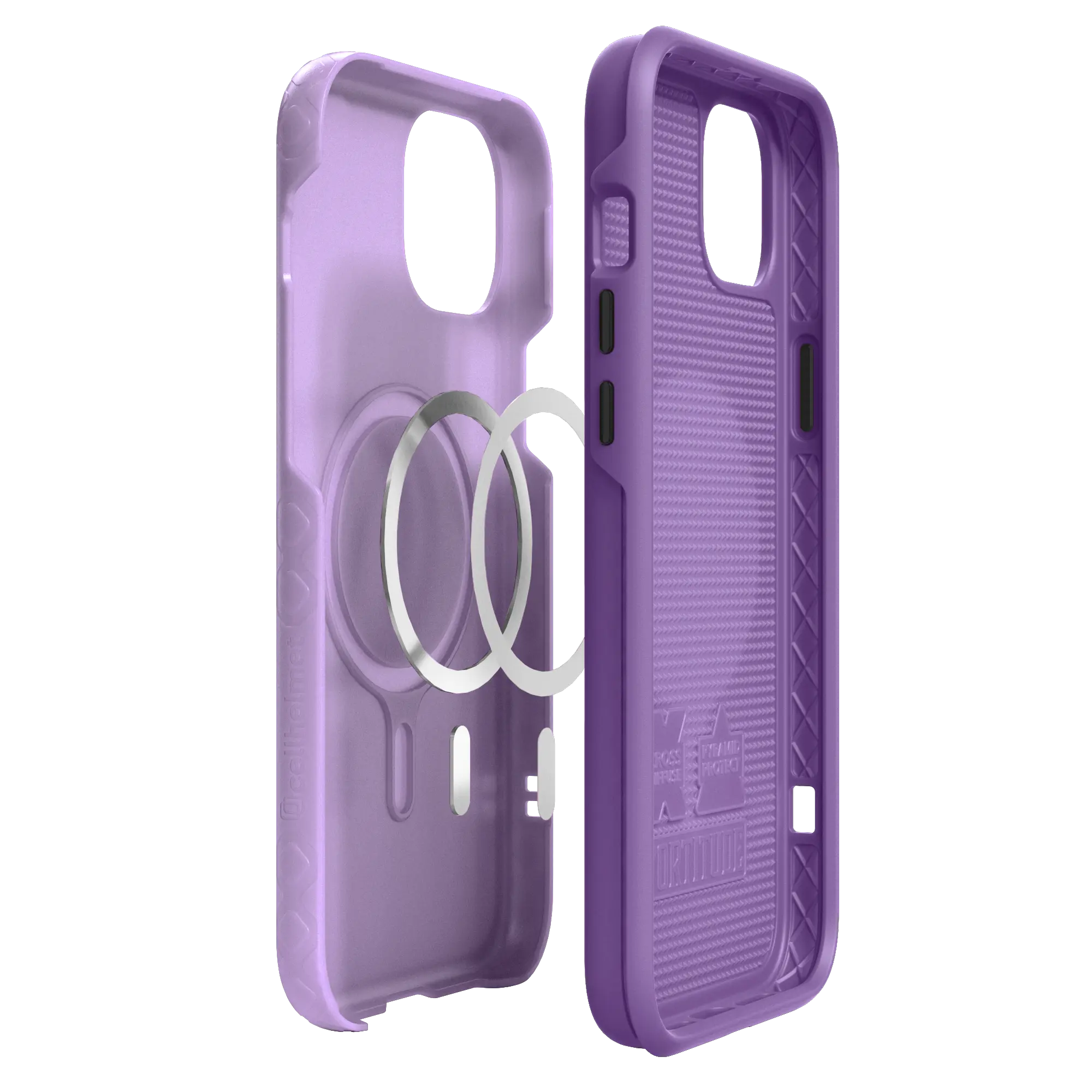 Dual Layer MagSafe Case for Apple iPhone 14 Plus | Lilac Blossom Purple | Fortitude Series - Case -  - cellhelmet