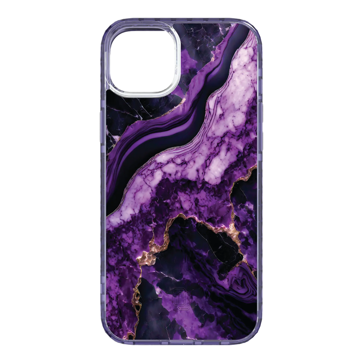 Apple-iPhone-15-Plus-Midnight-Lilac Falling Dusk | Protective MagSafe Case | Marble Stone Series for Apple iPhone 15 Series cellhelmet cellhelmet